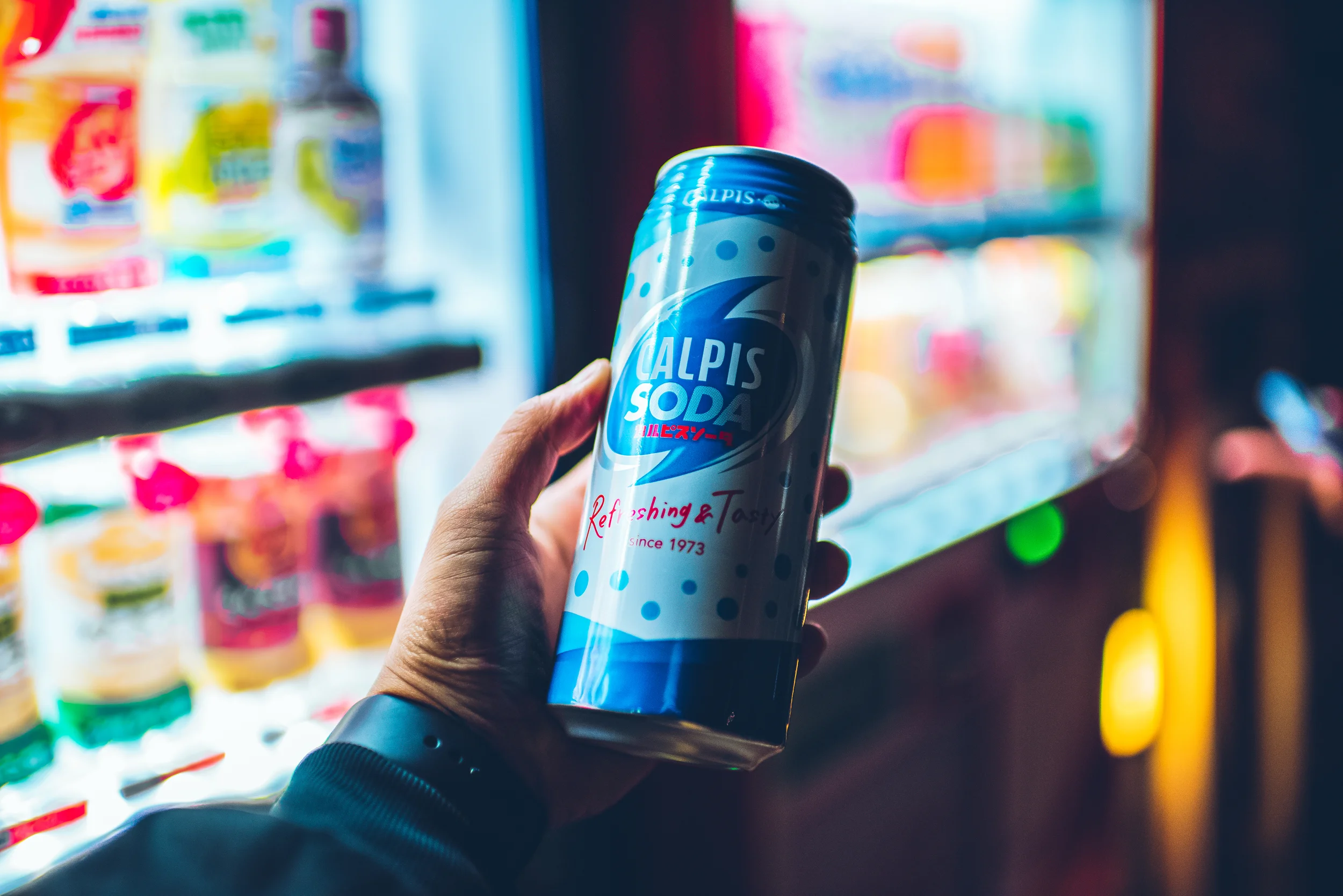 The vending machines have EVERYTHING.