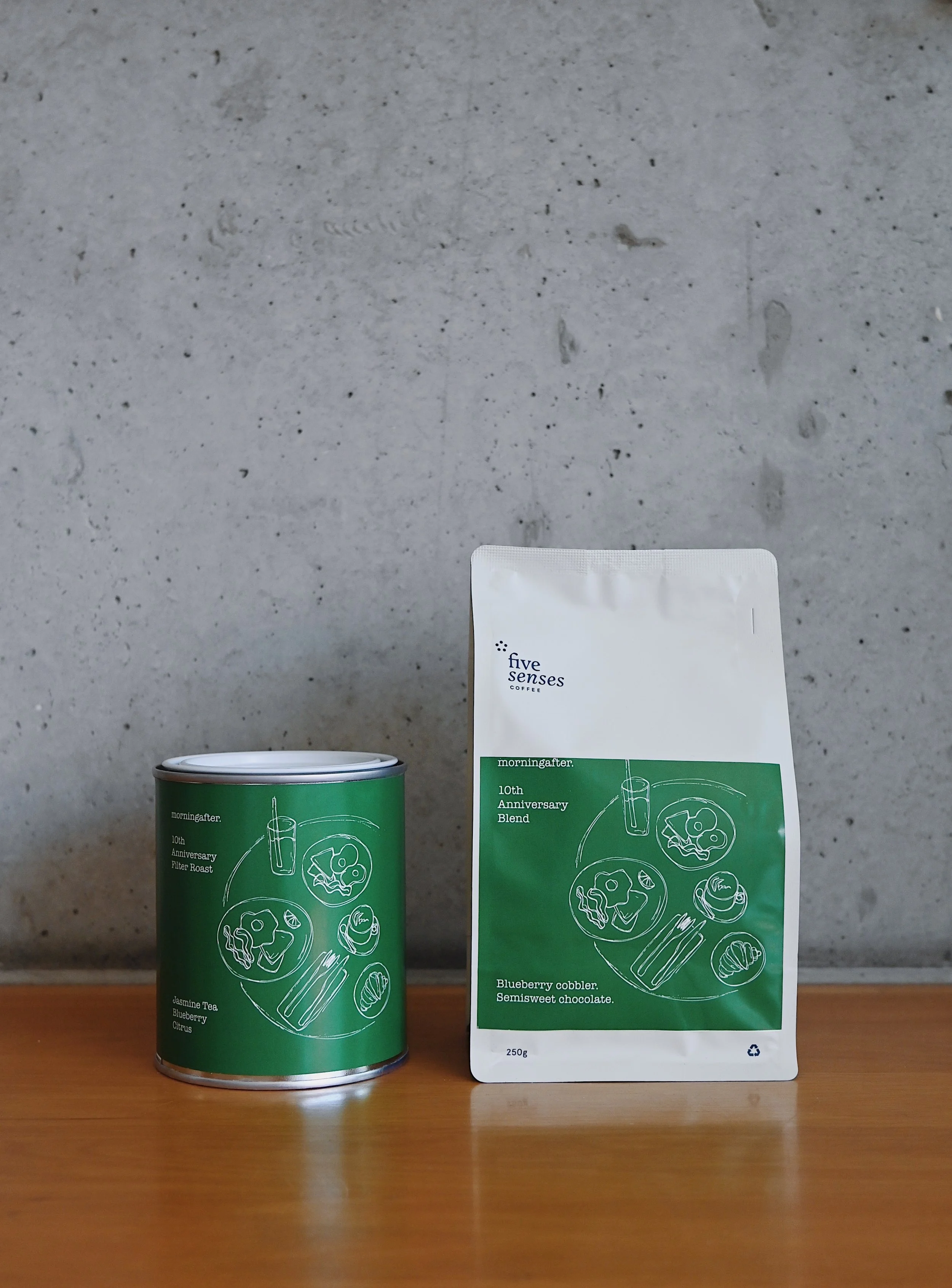 Five Senses x Morning After 10 Year Anniversary Espresso Blend