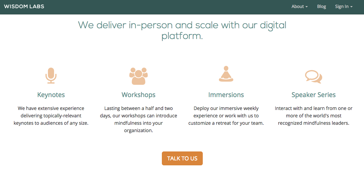 Compliment in-person workshops through digital learning