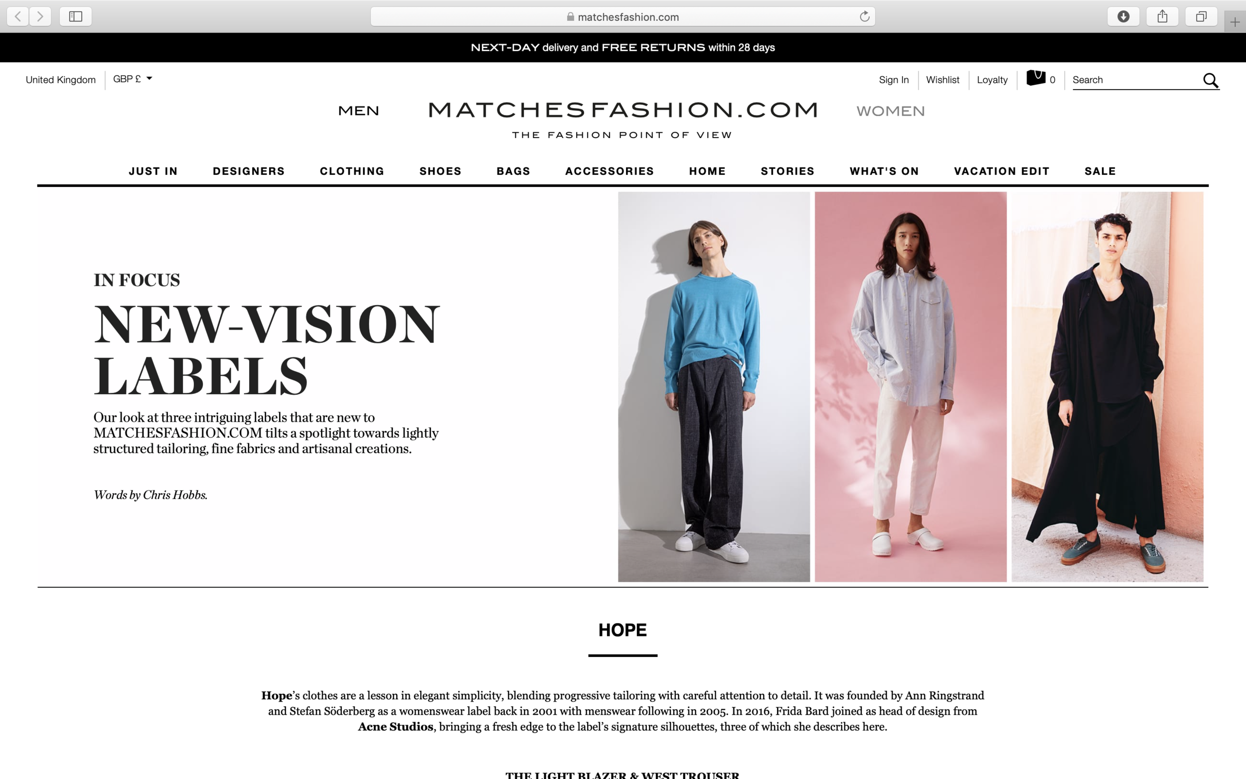 matches fashion acne studios
