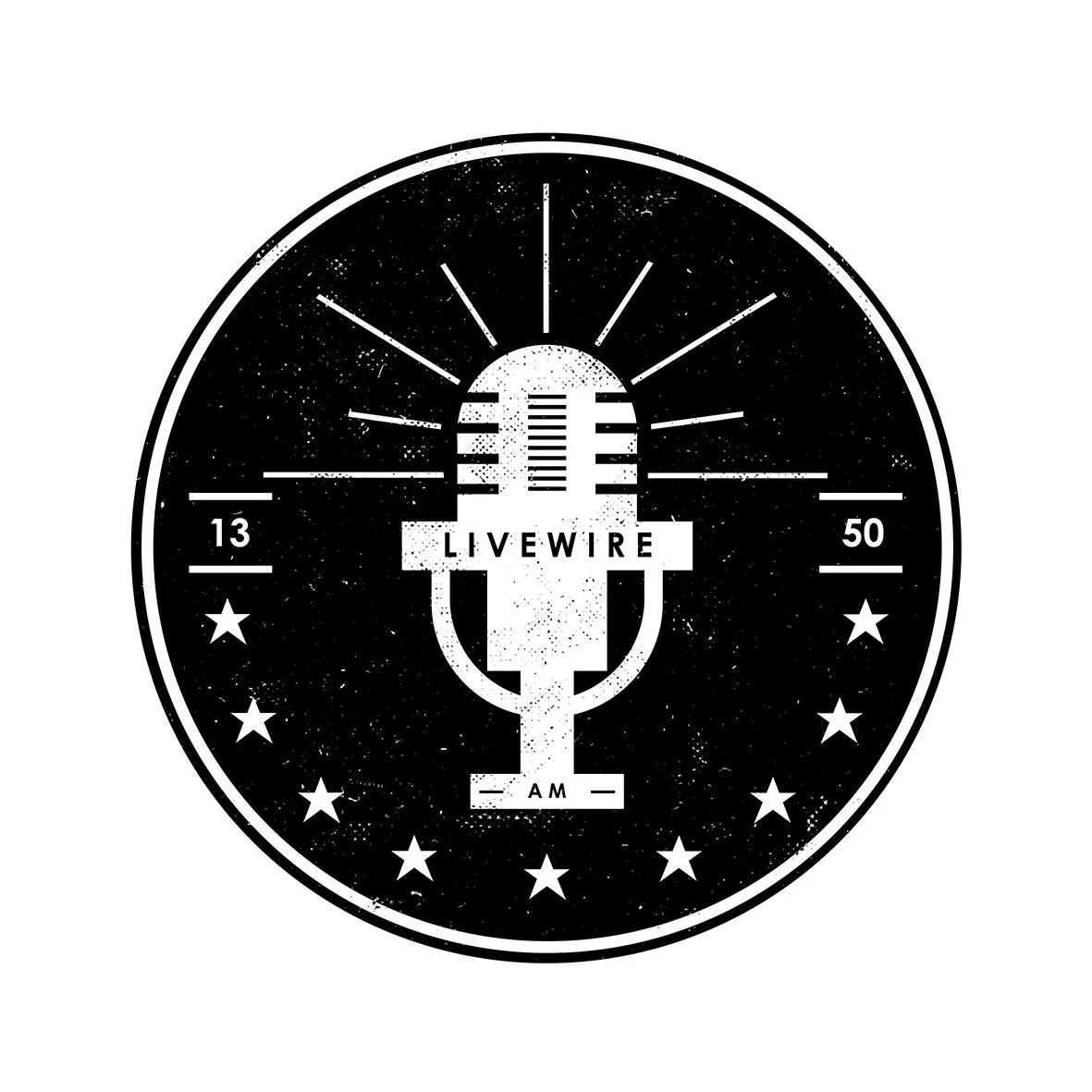 Livewire Radio Station - T-shirt Design