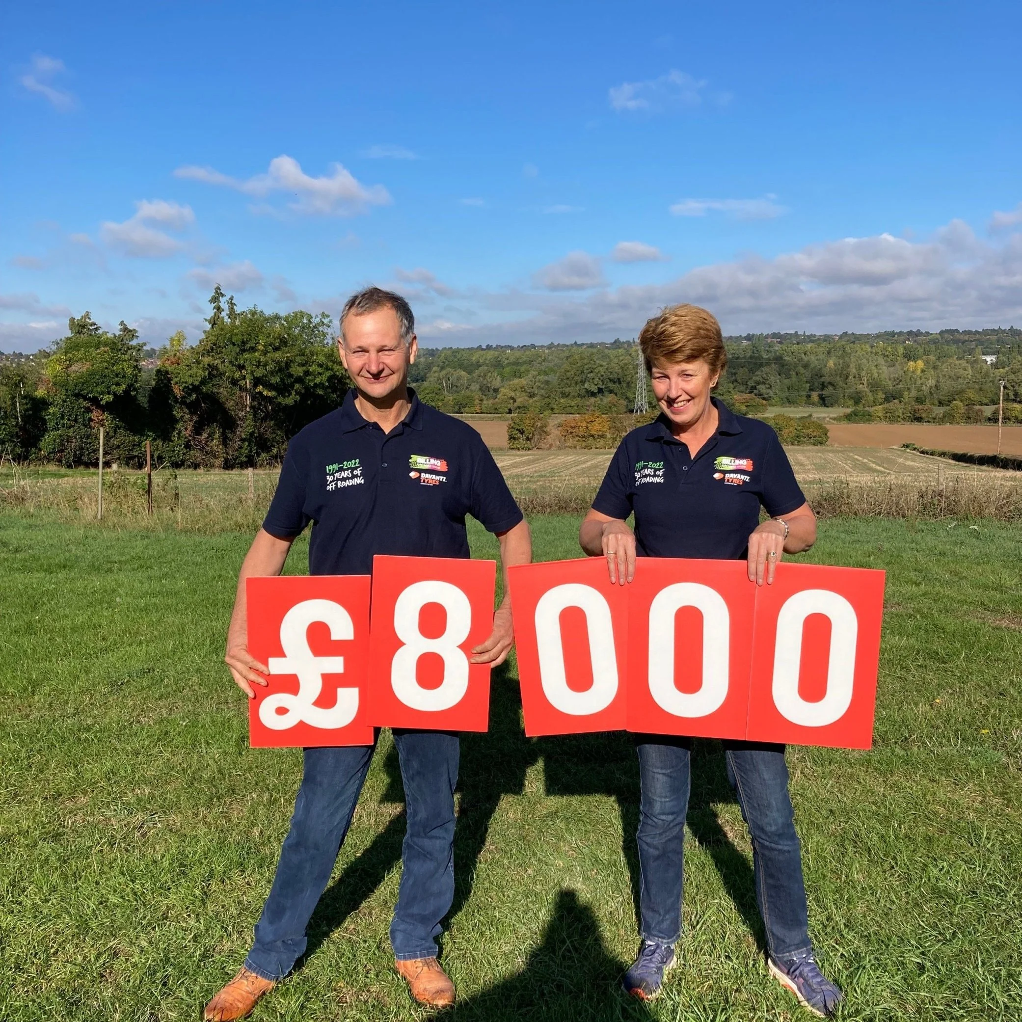 £8,000 was raised for The British Heart Foundation 