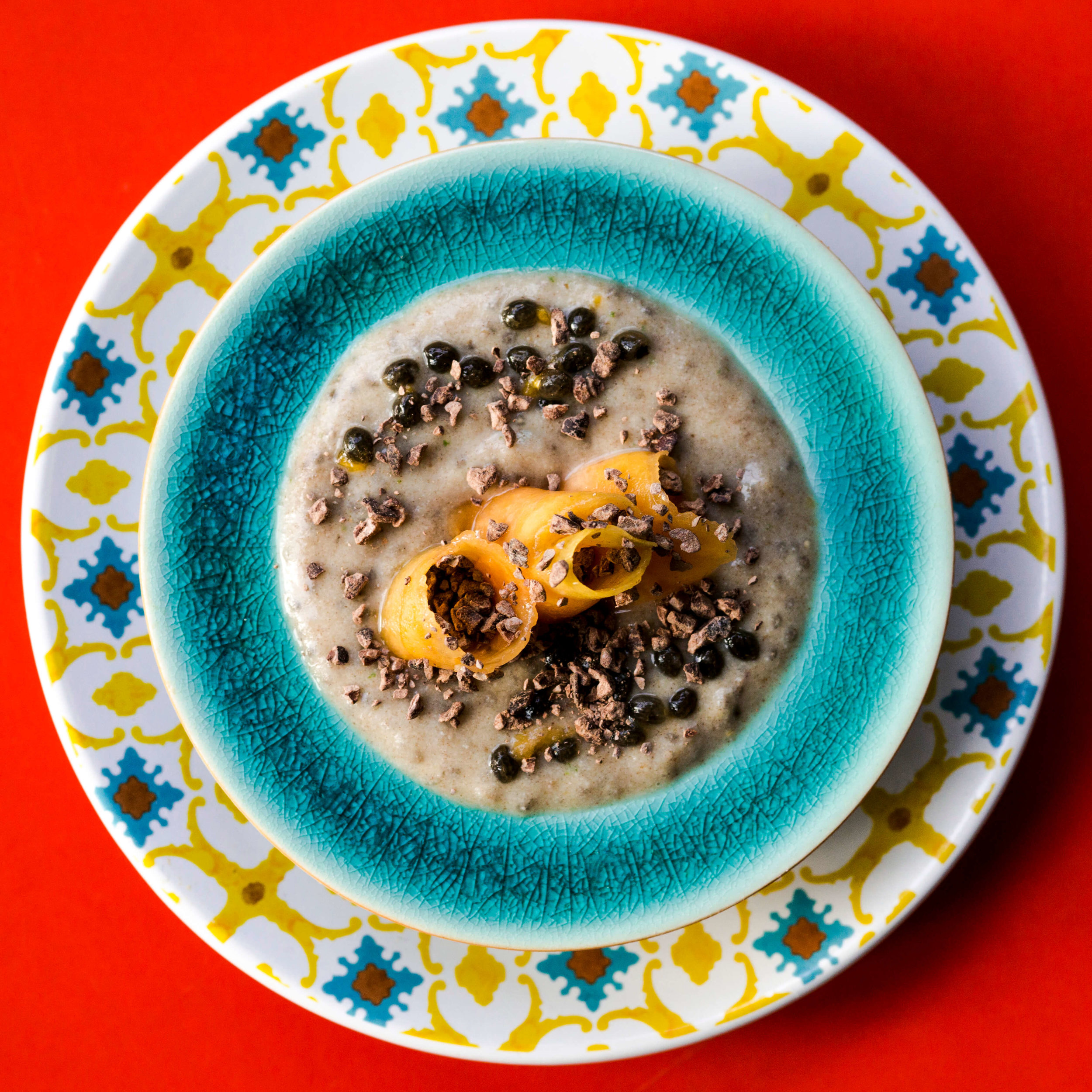 Zesty fresh summer chia pudding