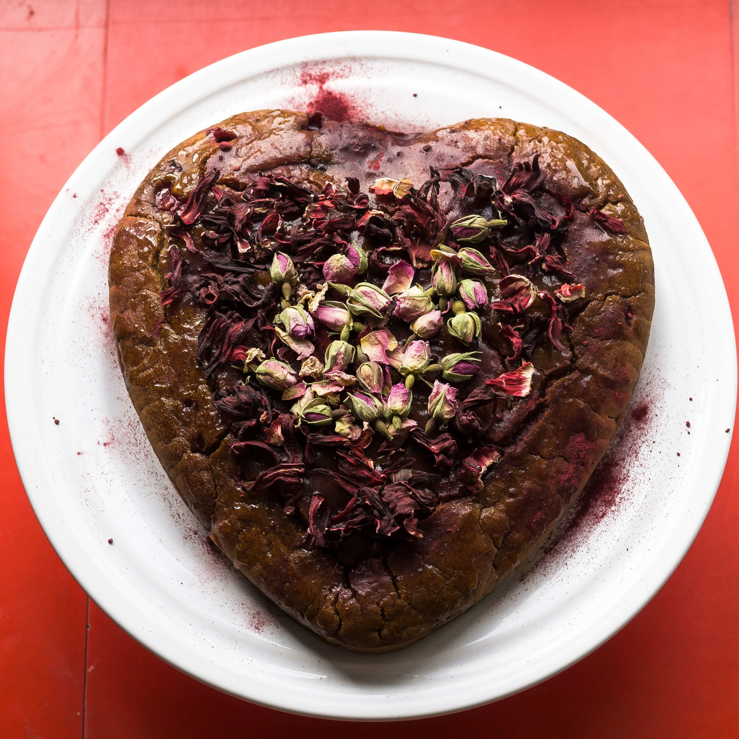 Raspberry ripple cake 