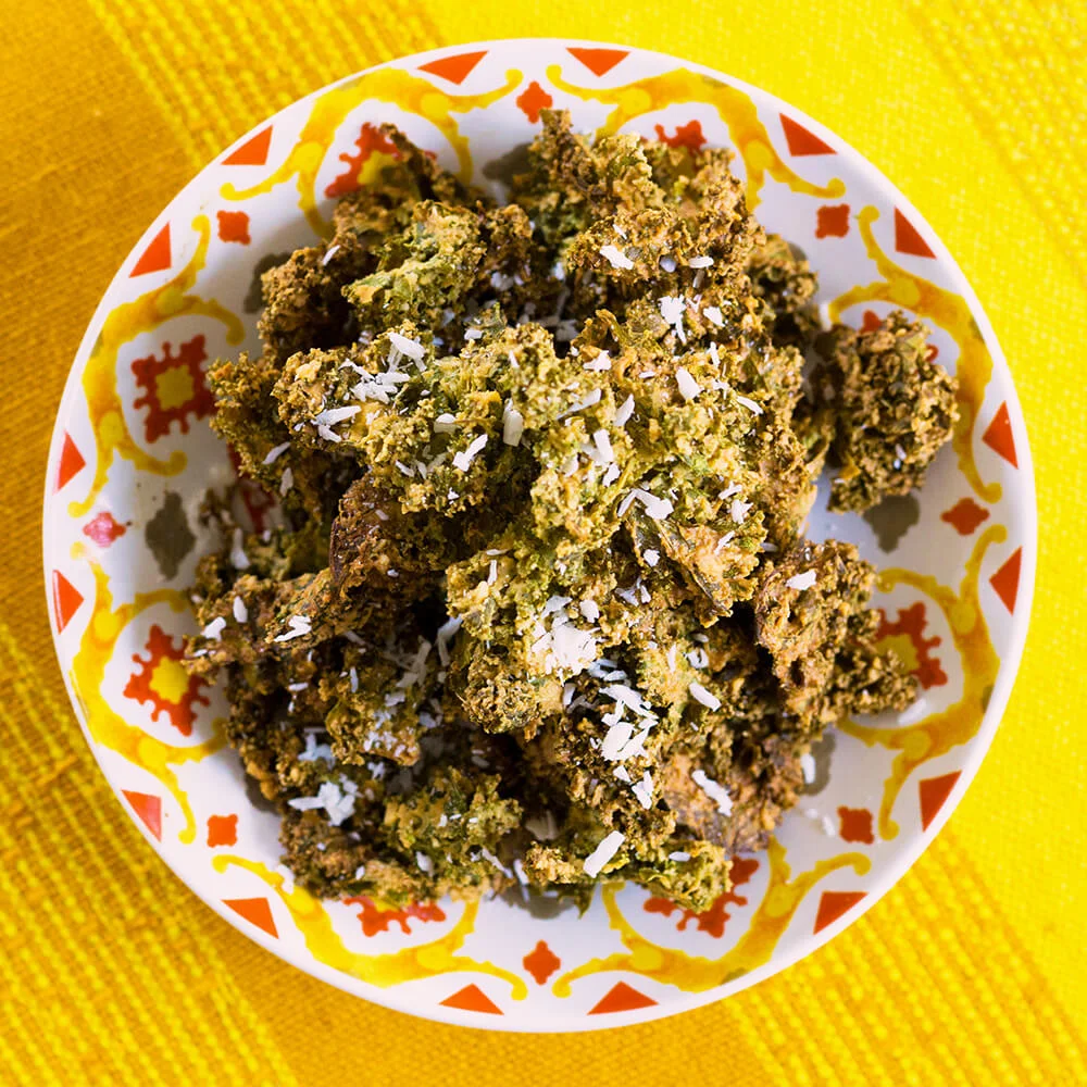 Coconut Kale Chips