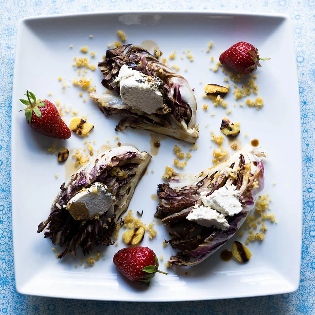 Griddled radicchio 