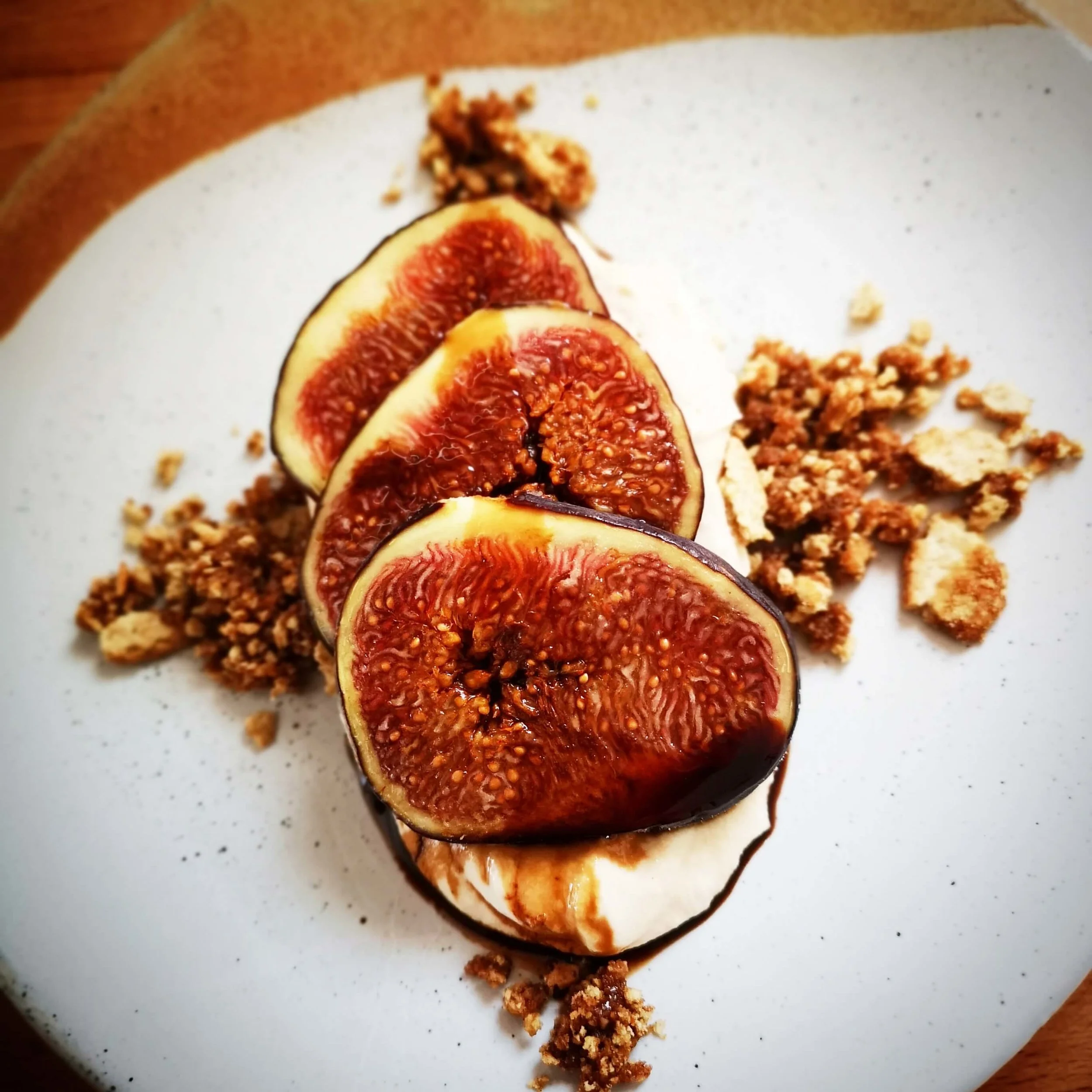 Fig cheesecake