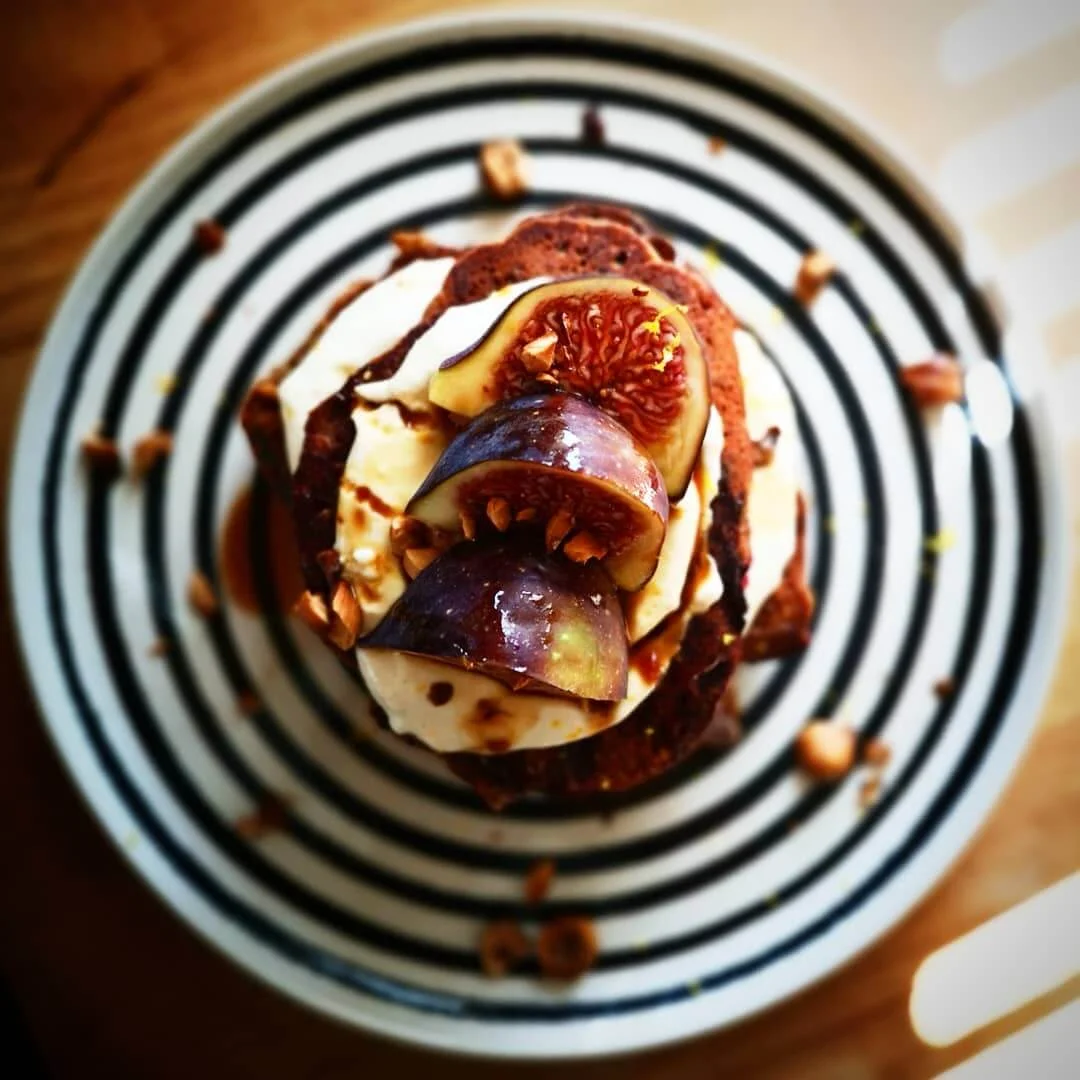 Raspberry pancake 