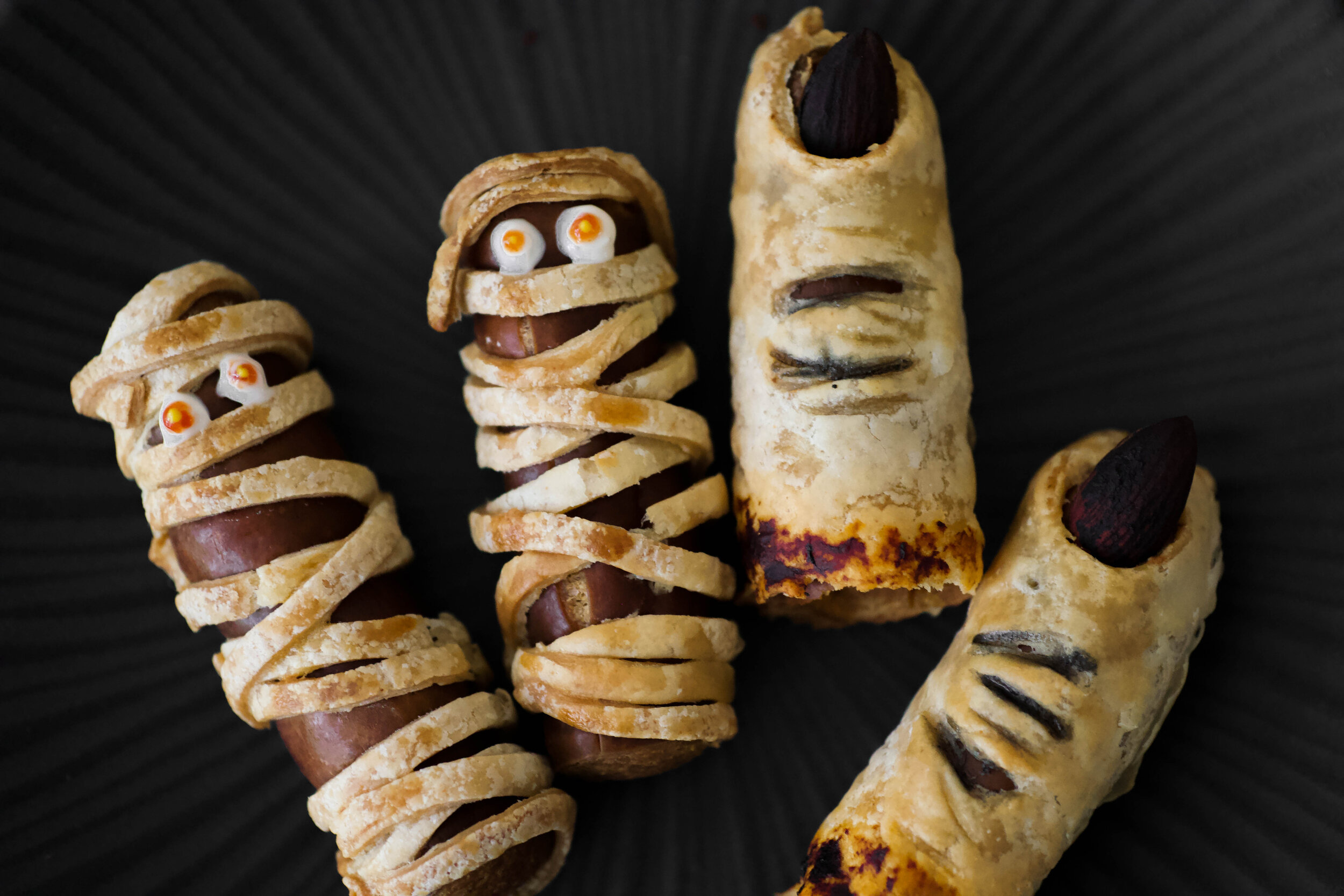 Halloween Sausage Rolls The Vegan Chef School