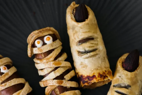 Halloween Sausage Rolls The Vegan Chef School
