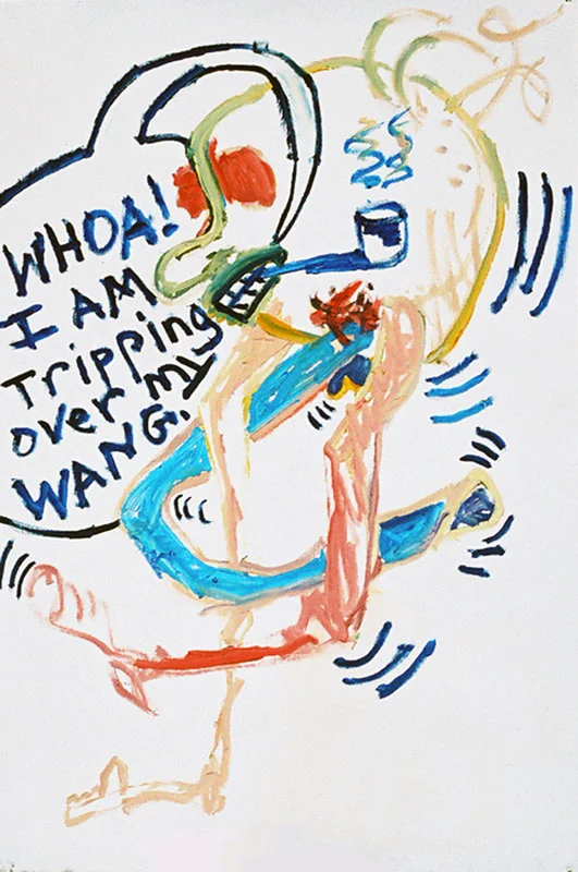 Whoa, I Am Tripping Over My Own Wang