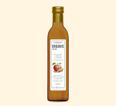 Raw Apple Cider Vinegar w/ Turmeric & Cinnamon