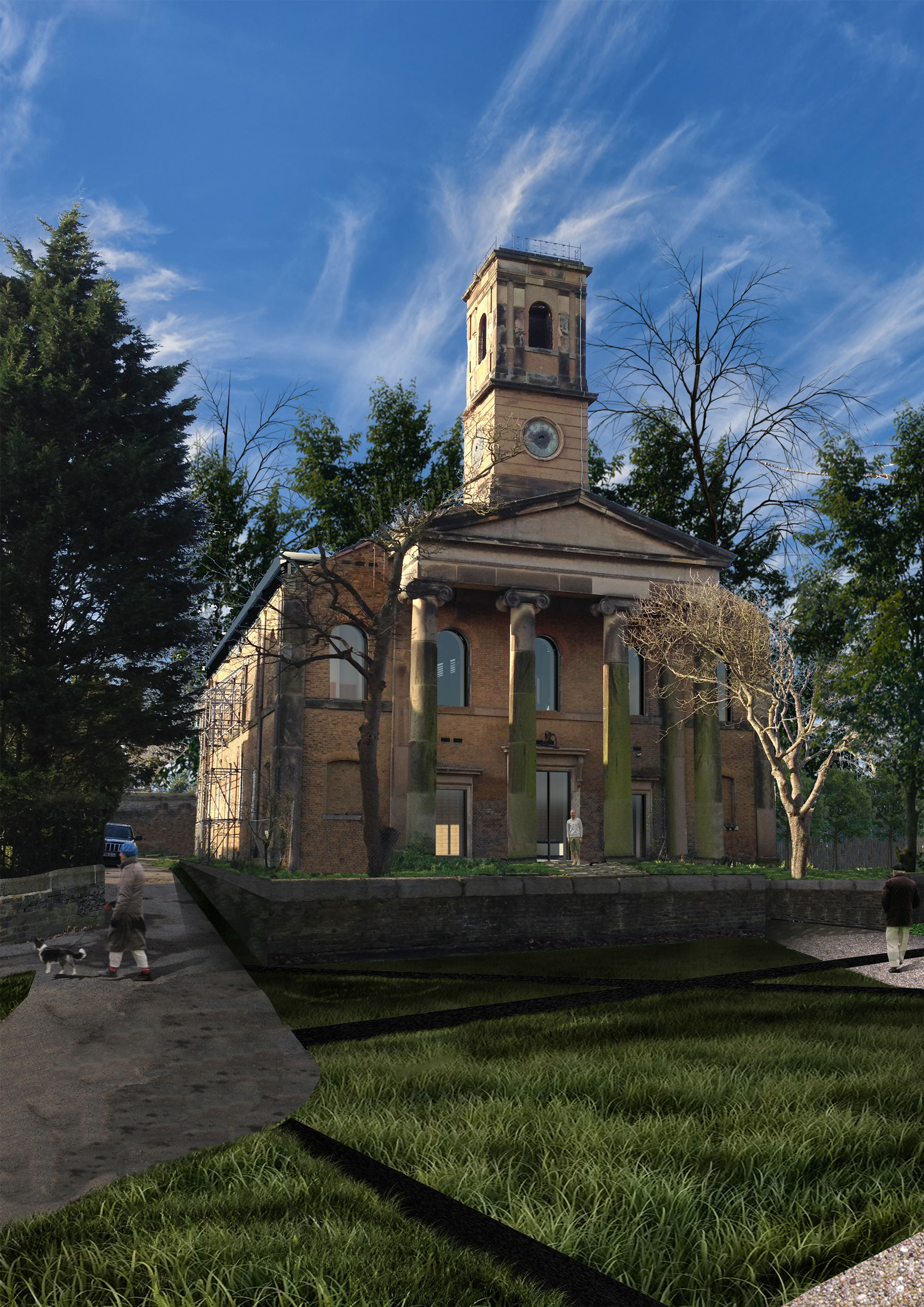 Church- Perspective View