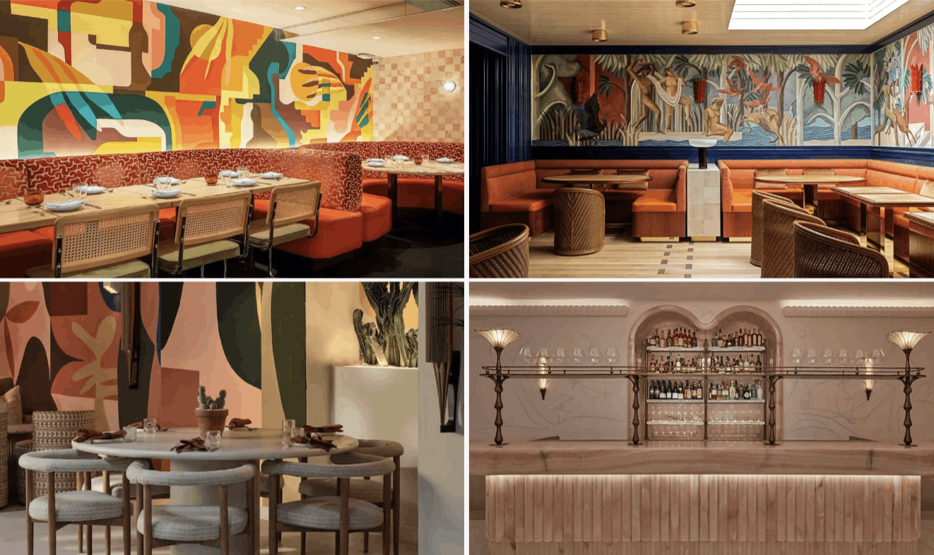 How Murals Shape The Spatial Identity of Hospitality Venues
