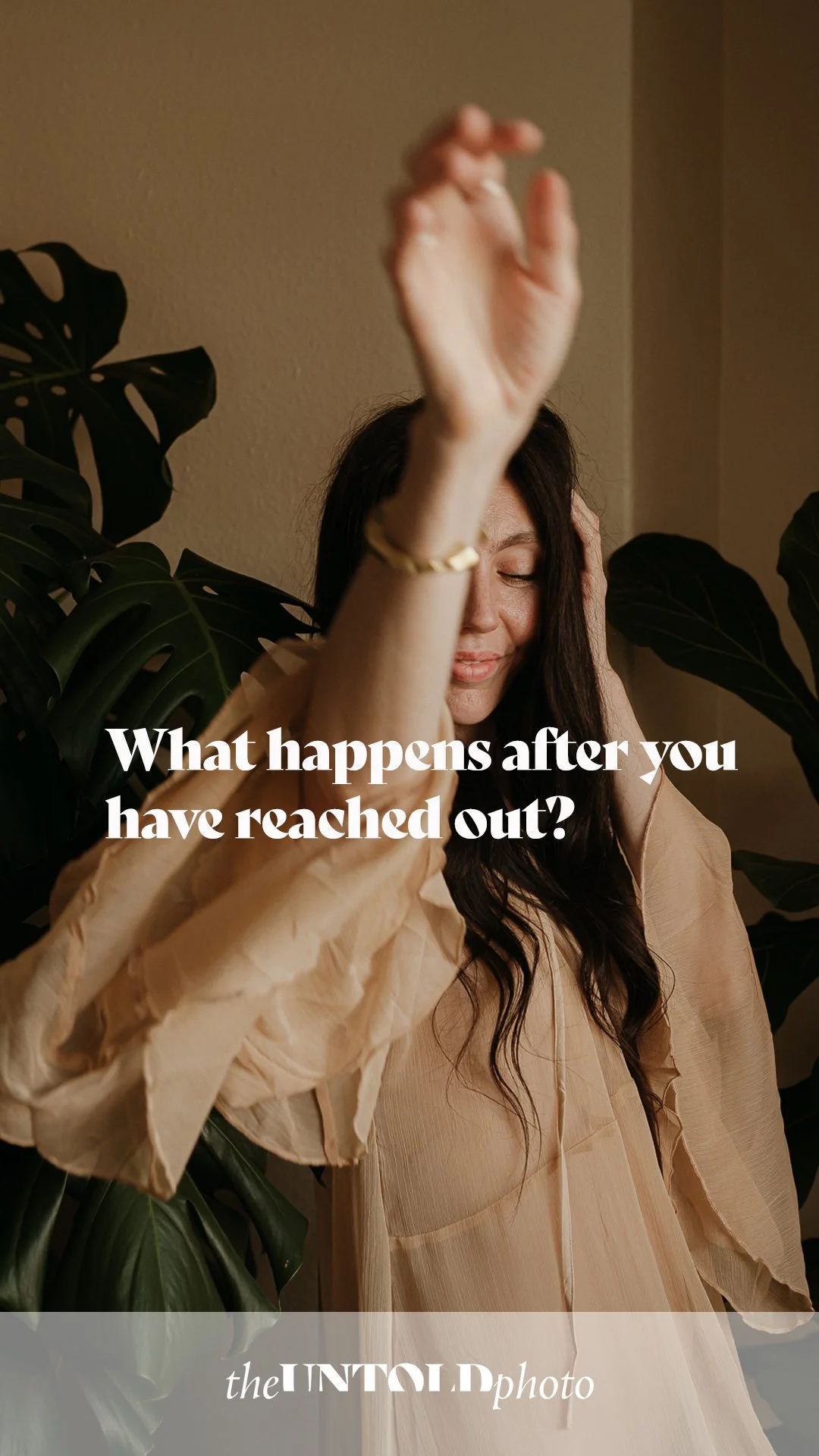 What happens after you have reached out?