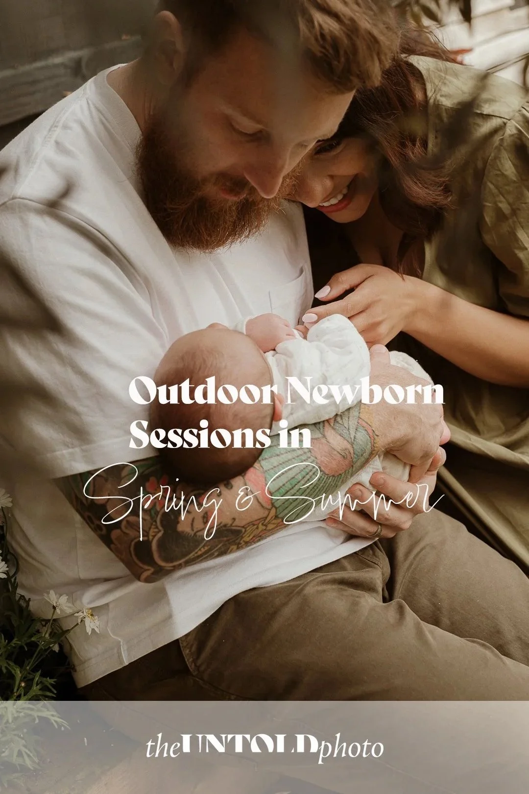 Outdoor Newborn Sessions in Spring &amp; Summer: A Gentle, Natural Alternative