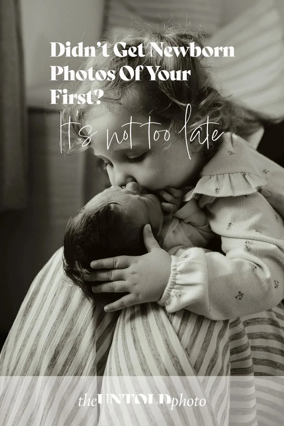 Didn't Get Newborn Photos of Your First? It's Not Too Late
