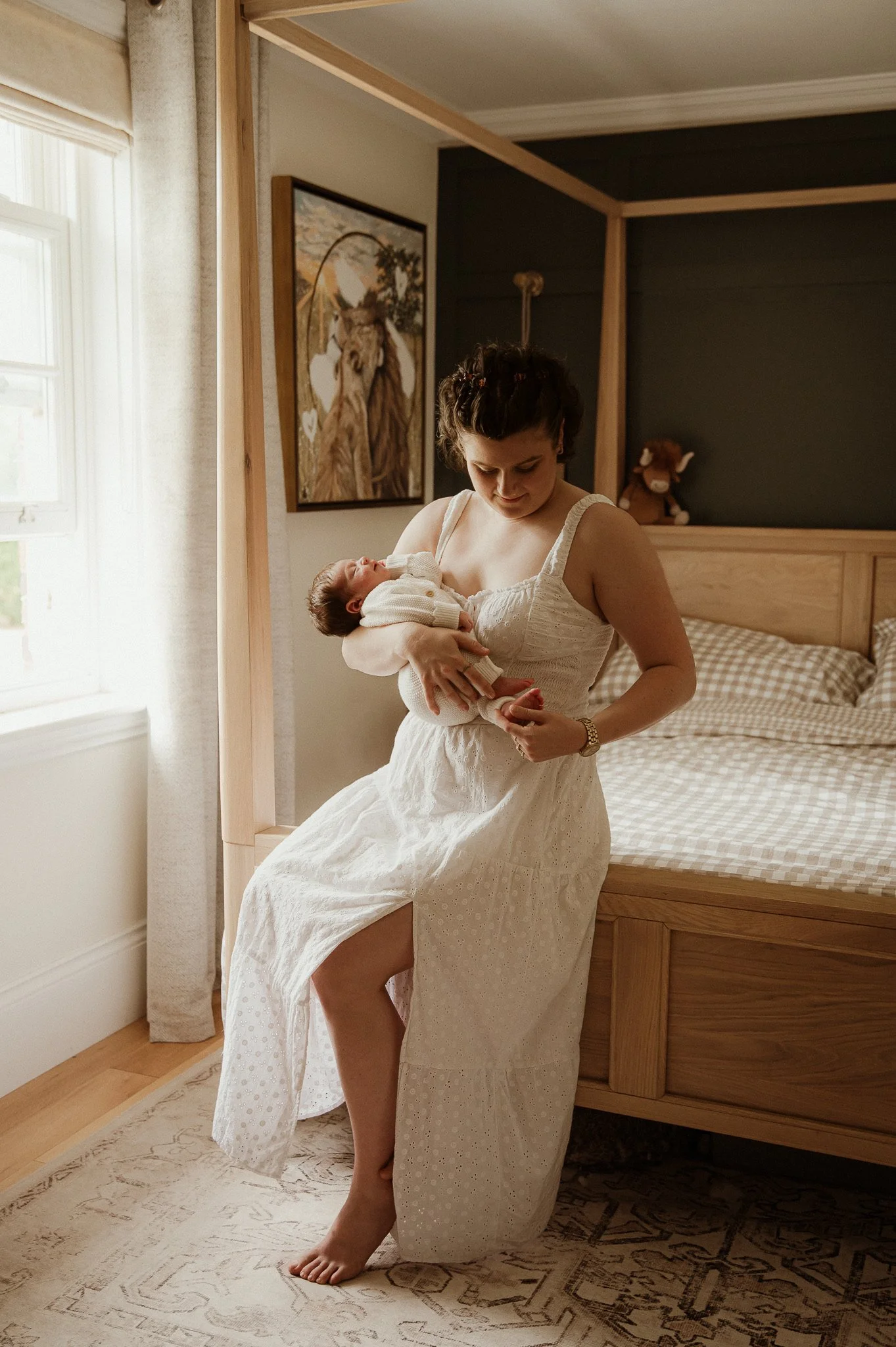 theUNTOLDphoto worcestershire in-home newborn family photographer