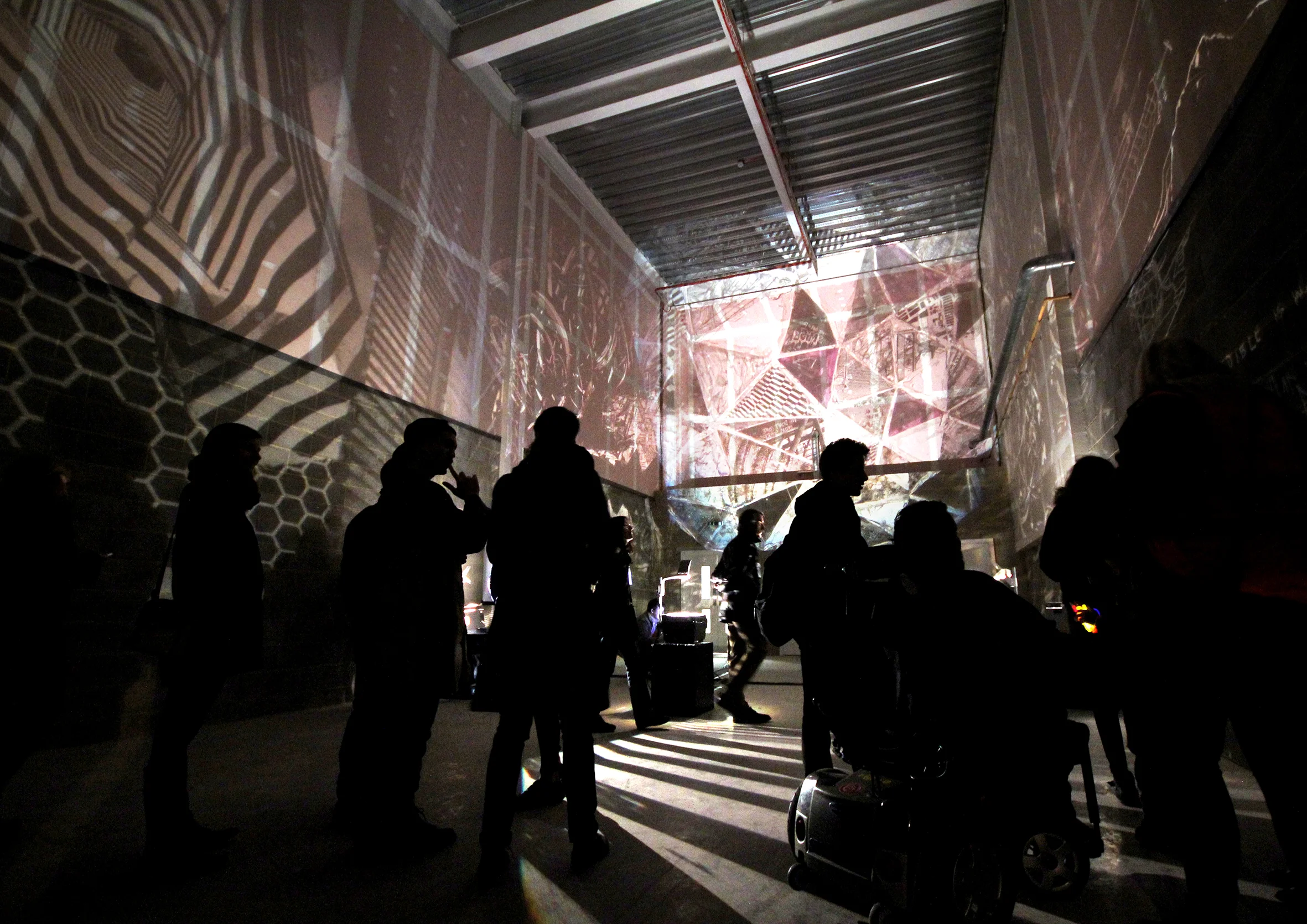 'Untitled' by Matthew J Watkins as part of Longbridge Light Festival 2014