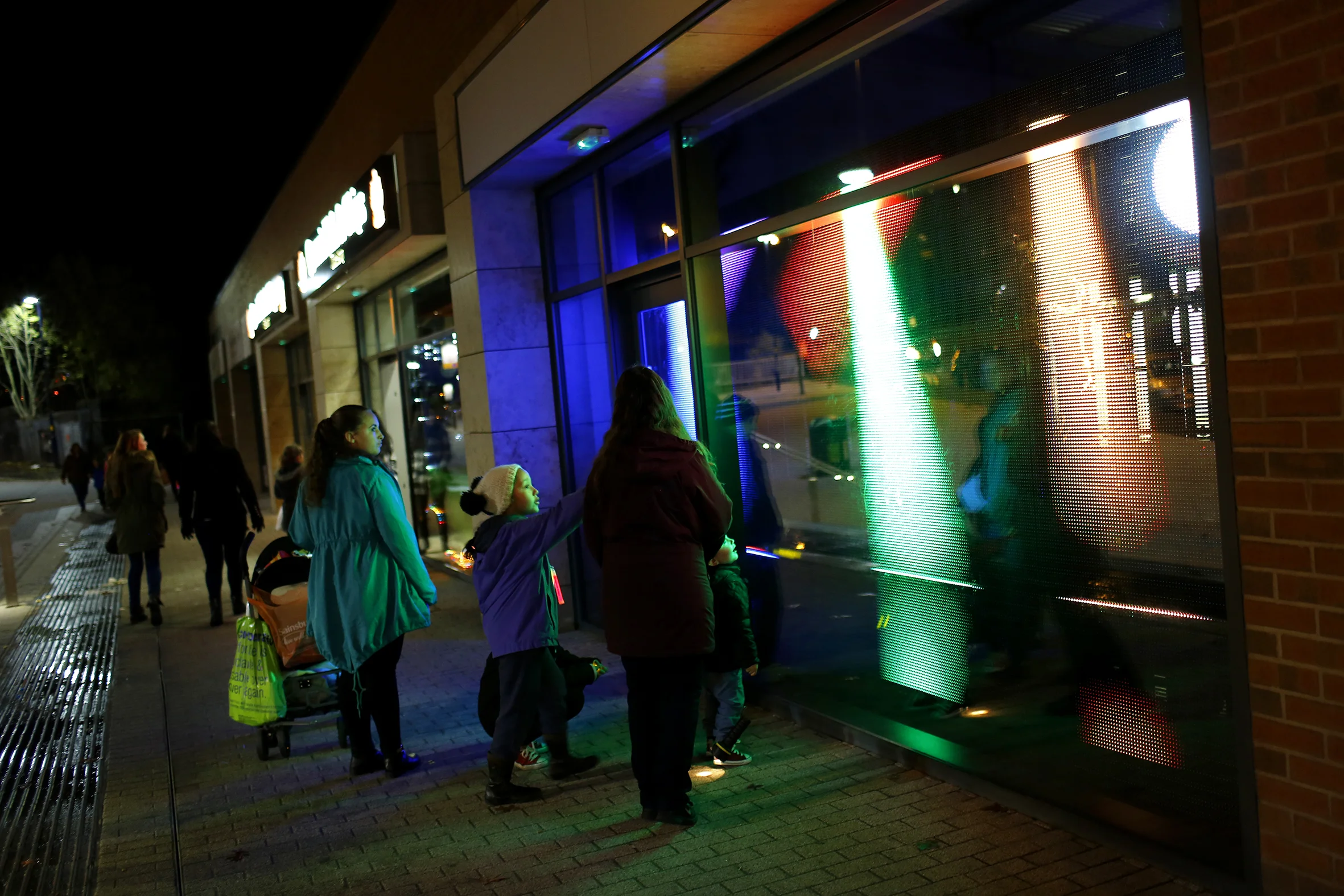 'Symbol for a light' by Joanne Masding, part of Longbridge Light Festival 2014