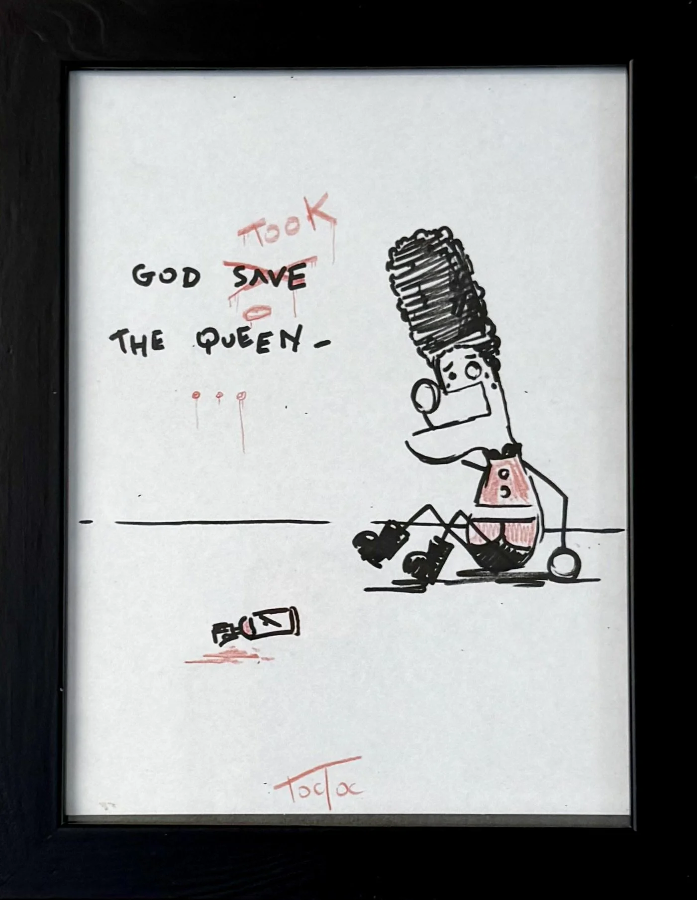CROQUIS GOD SAVE THE QUEEN