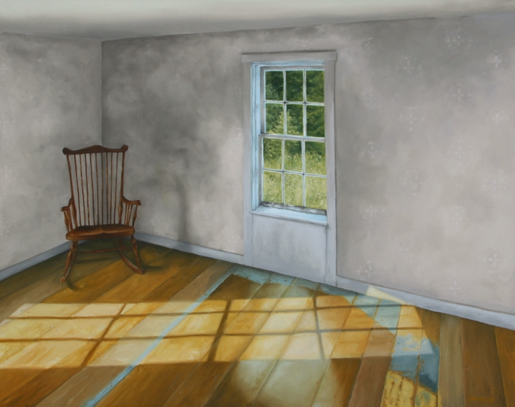 "September Afternoon, Olson House" 30"x24" Oil on canvas