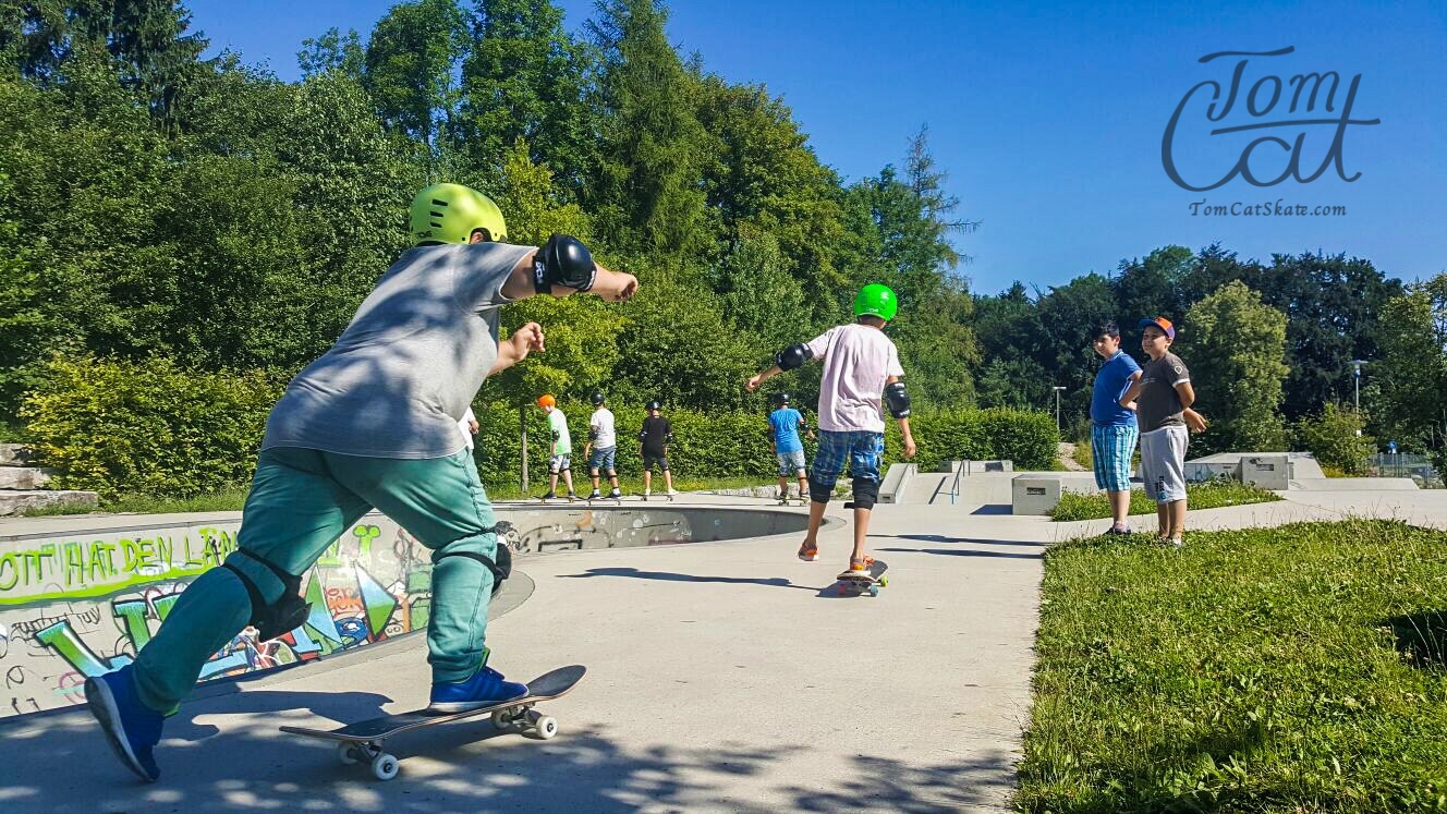 Skatekurs Bad Tölz Skaten Lernen mit Profi Tom Cat auch Longboardkurse im raum München, Bad Tölz, Lenggries 12.JPG