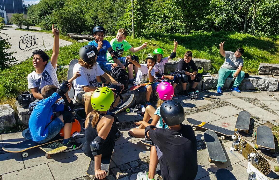Skatekurs Bad Tölz Skaten Lernen mit Profi Tom Cat auch Longboardkurse im raum München, Bad Tölz, Lenggries  .JPG