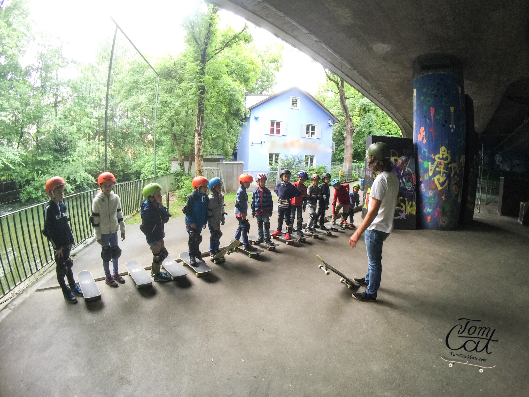 Curso de skateboarding Munich Curso de skate Munich Curso de longboard para principiantes y avanzados Skateprofi Tom Cat Skateboard kaufen München Bad Tölz.JPG