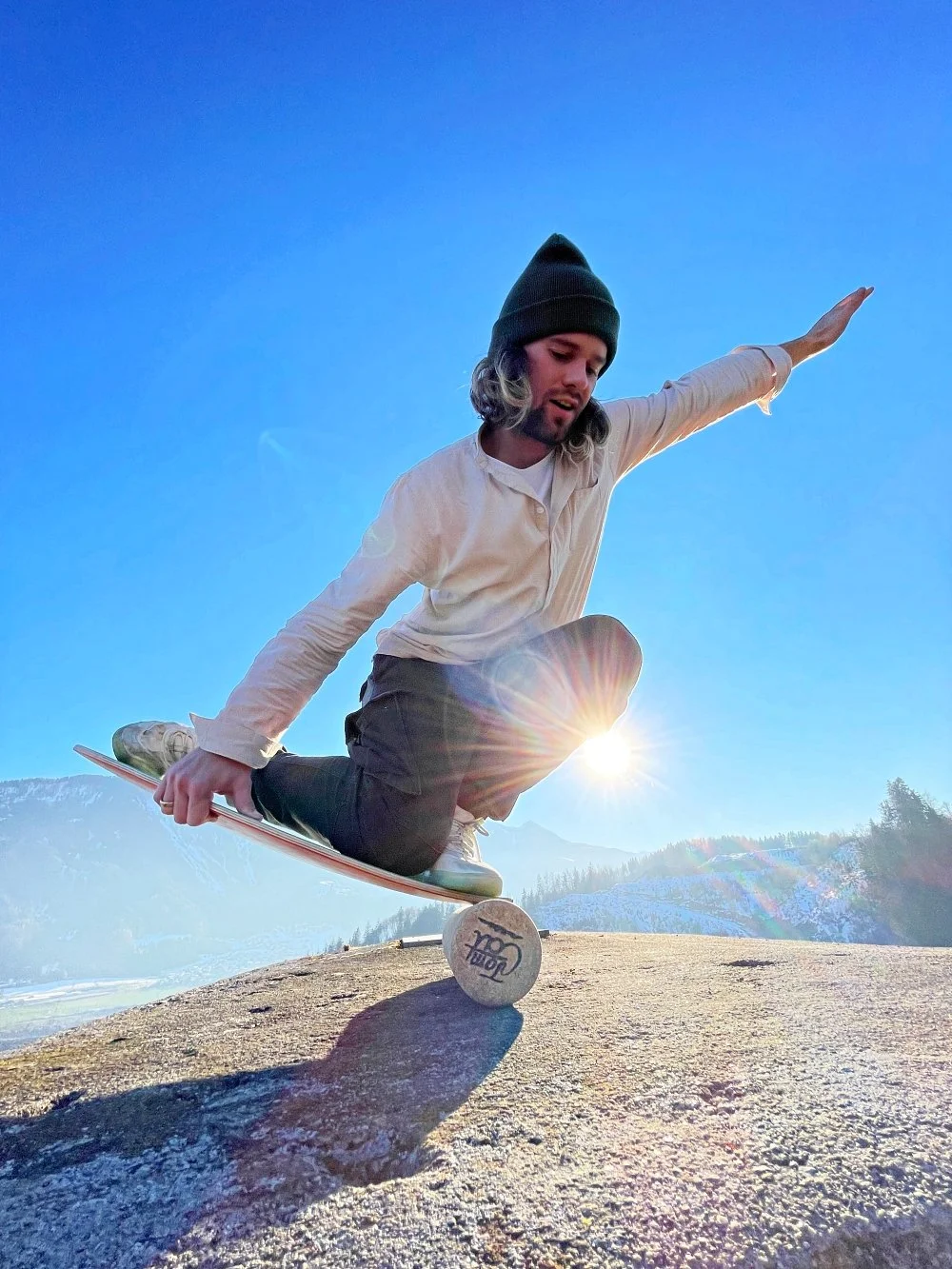 Balance Board mit Korkrolle — TOM CAT SKATE I Skateboardschule & Skateboard Shop