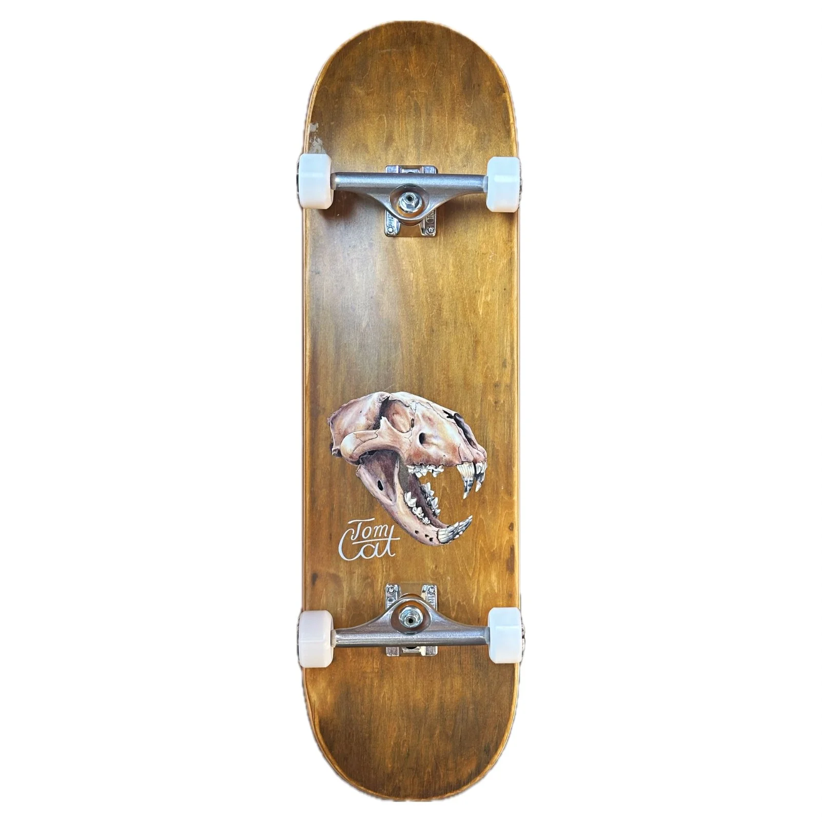 Cave Lion Skull Sticker Skateboard 8,7 Independent Hollow Trucks
