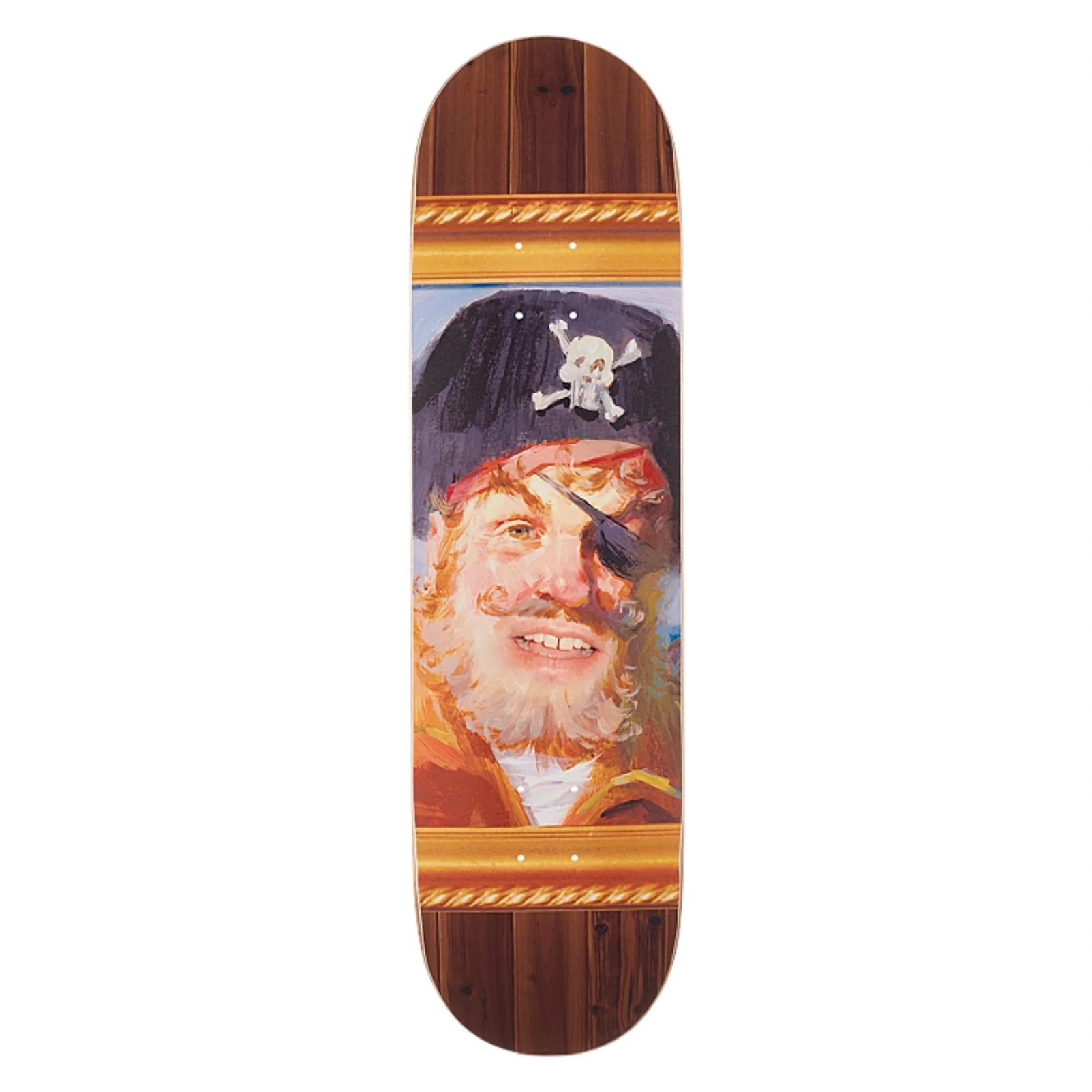 Spongebob Schwammkopf - Captain Everslick 8.25” Santa Cruz Skateboard (Deck Only)