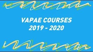 VAPAE Courses 2019-2020