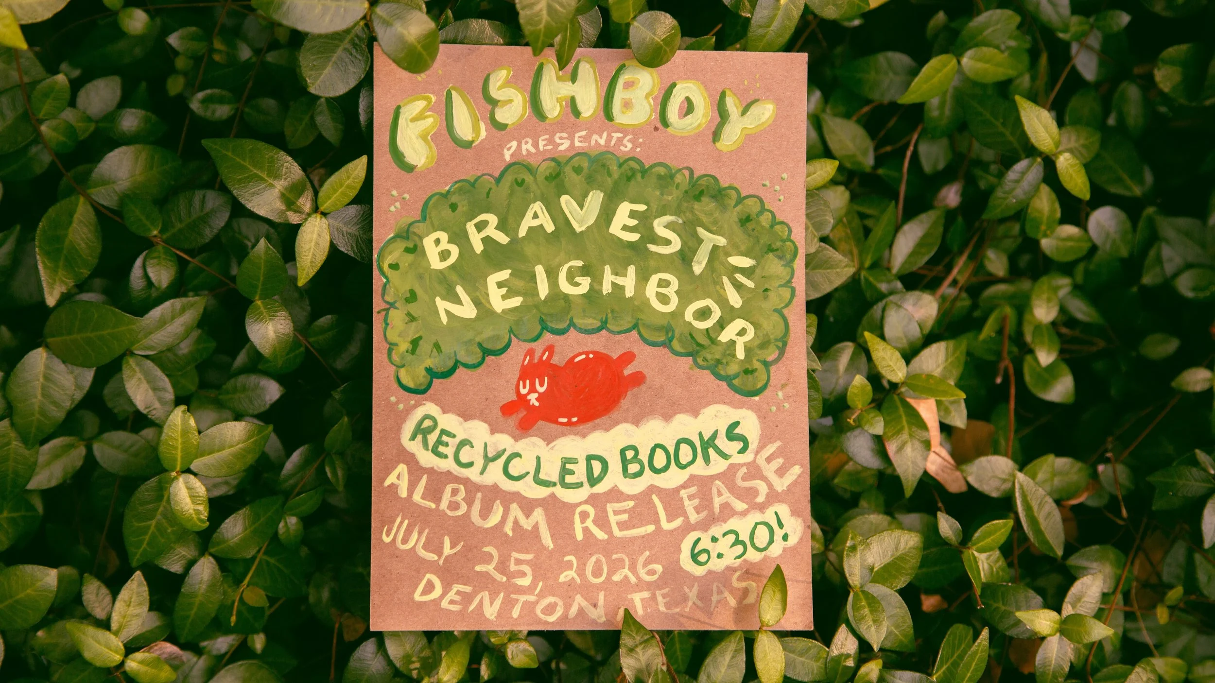 Fishboy - Bravest Neighbor Album Release
