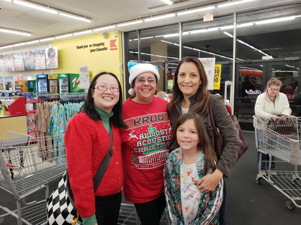 Inn President L. Alexandra Fong, Inn Member Diana Renteria, Hon. Sunshine Sykes and daughter