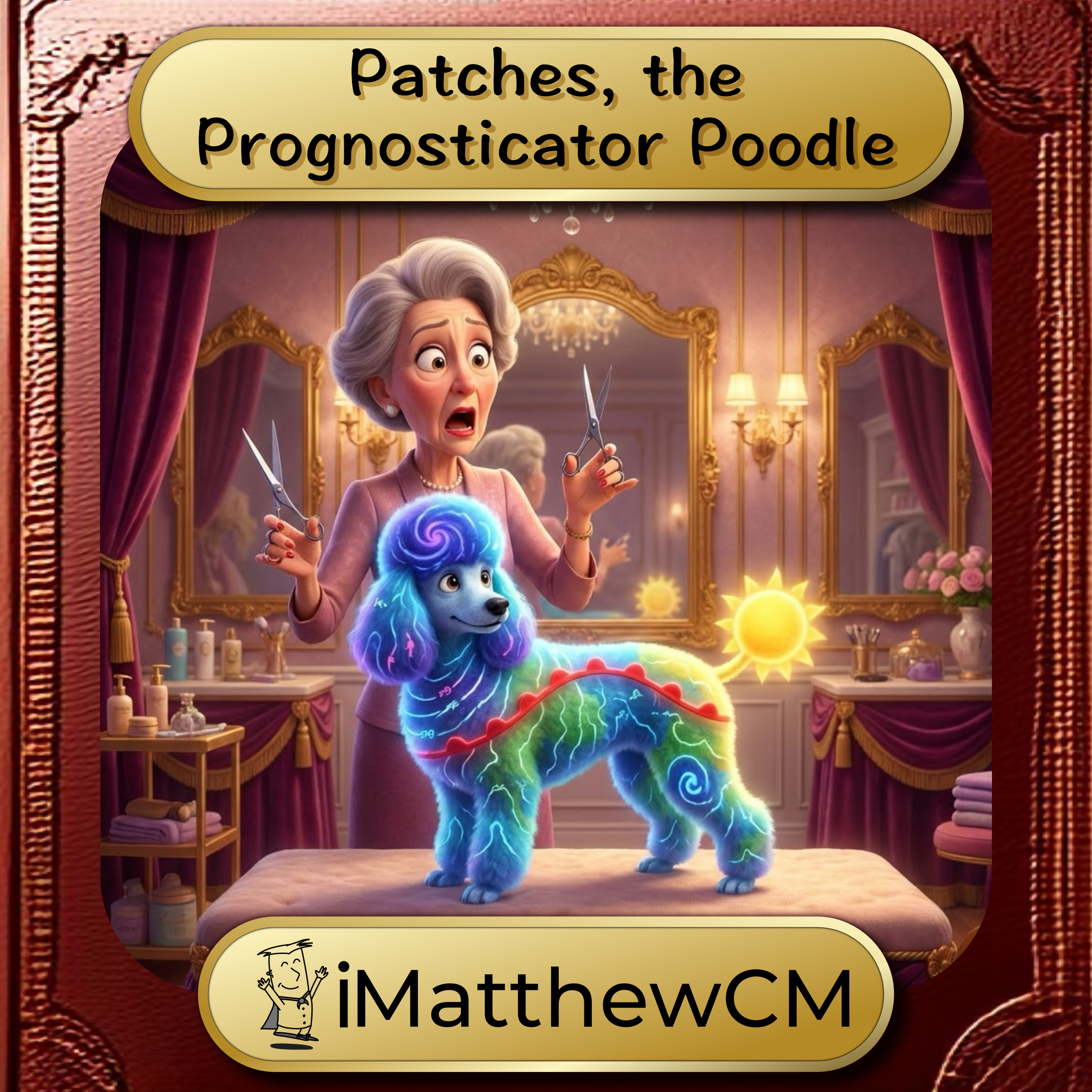 Patches, the Prognosticator Poodle