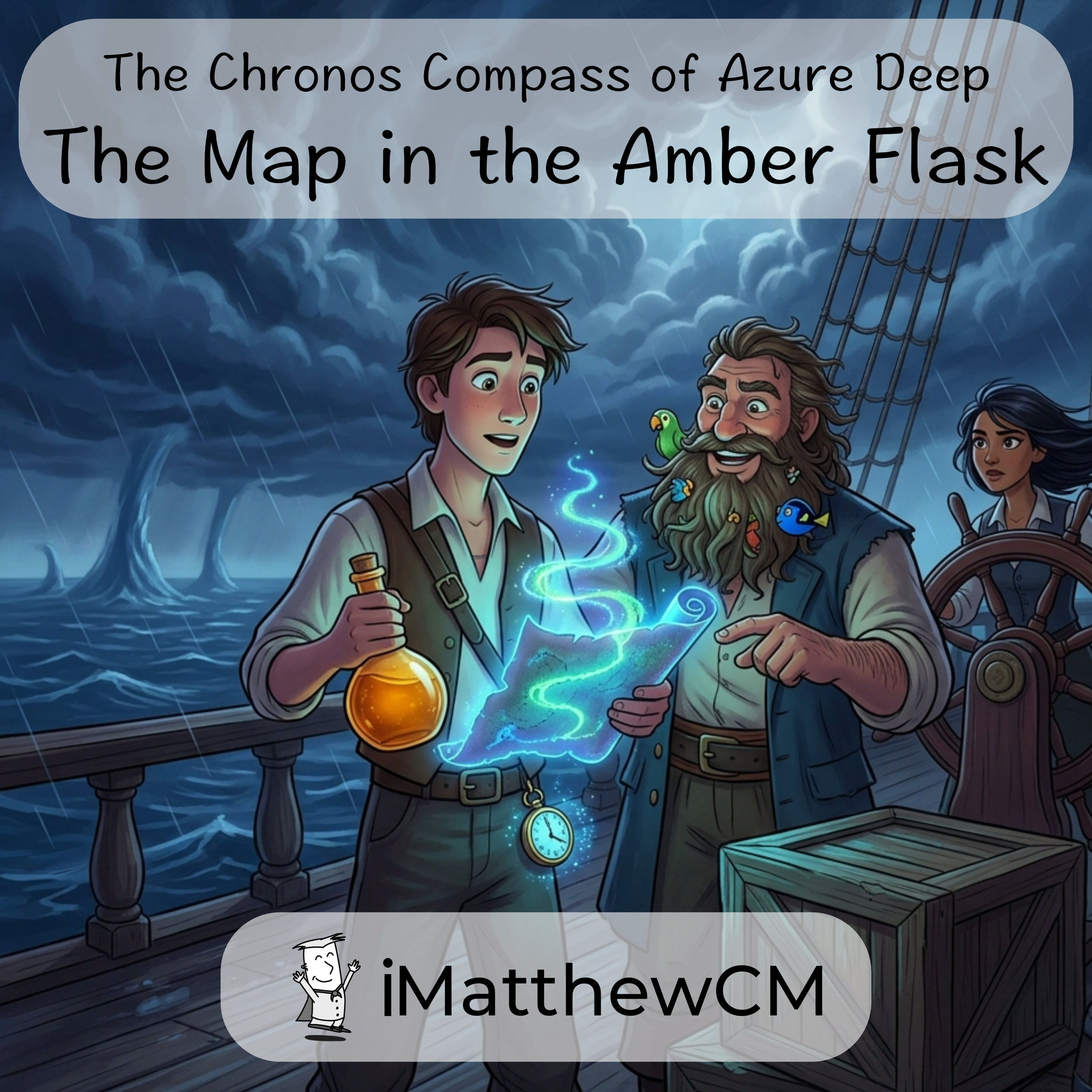 The Map in the Amber Flask