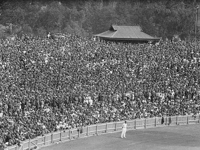 Only one more day&hellip; one of the biggest Ashes tests ever here at Adelaide Oval. We are open from 8:30 am for breakfast every day of the Test!
📸 Crowds watching the England versus Australia Test match at Adelaide Oval in 1933.