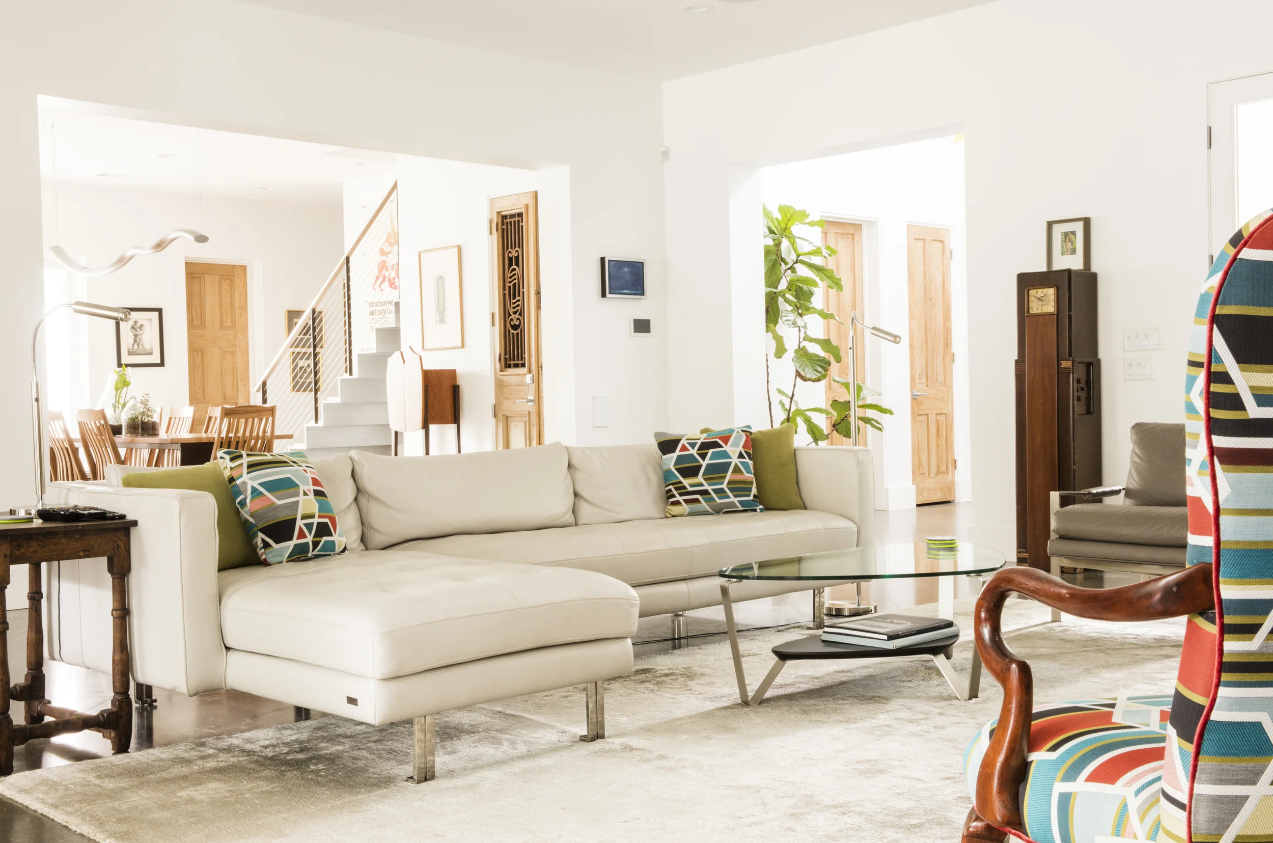 Custom Upholstery & Maharam Fabric- Private Residence