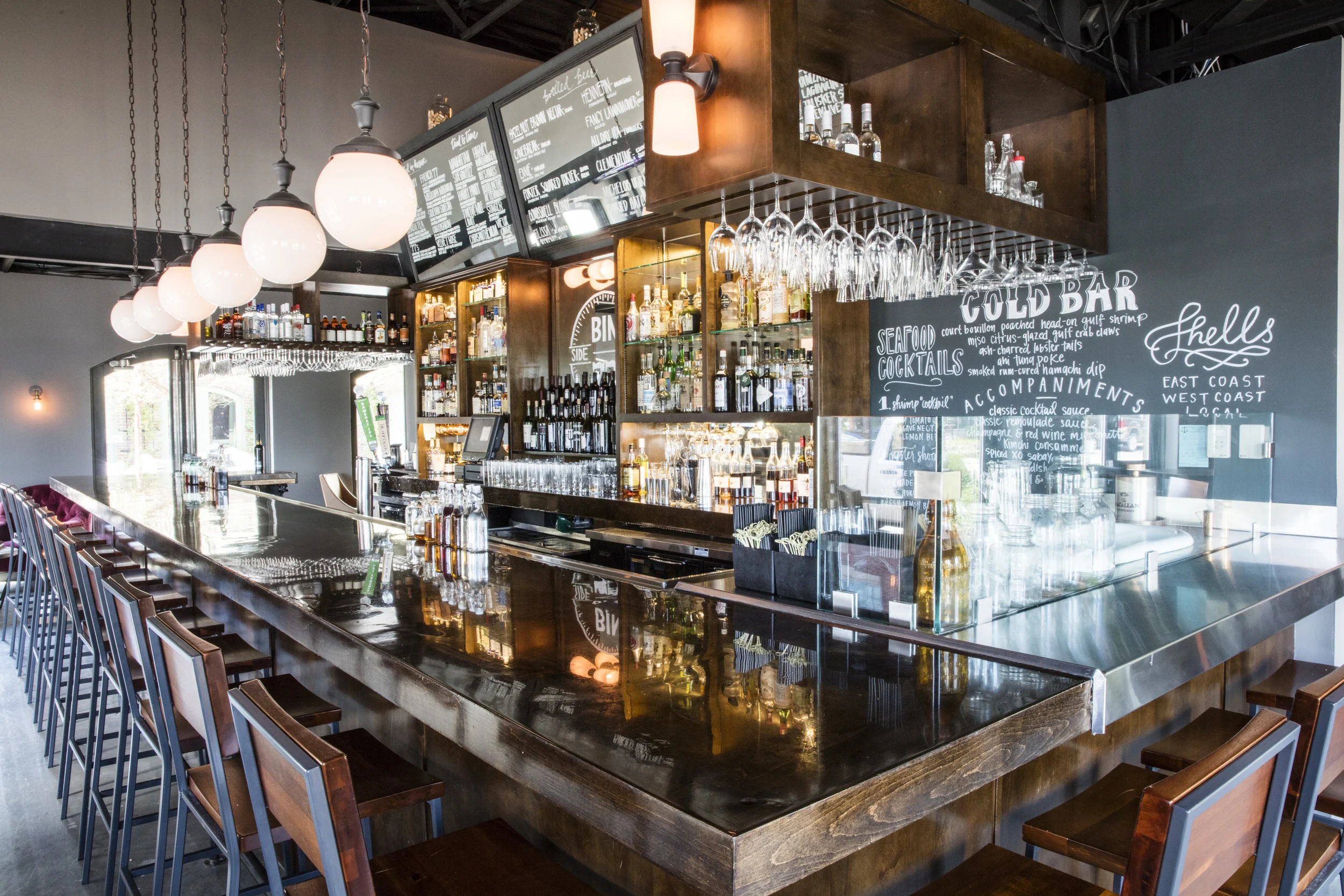 Lighting, Furniture Procurement & Interior Design- Bin 77 Bistro & Side Bar