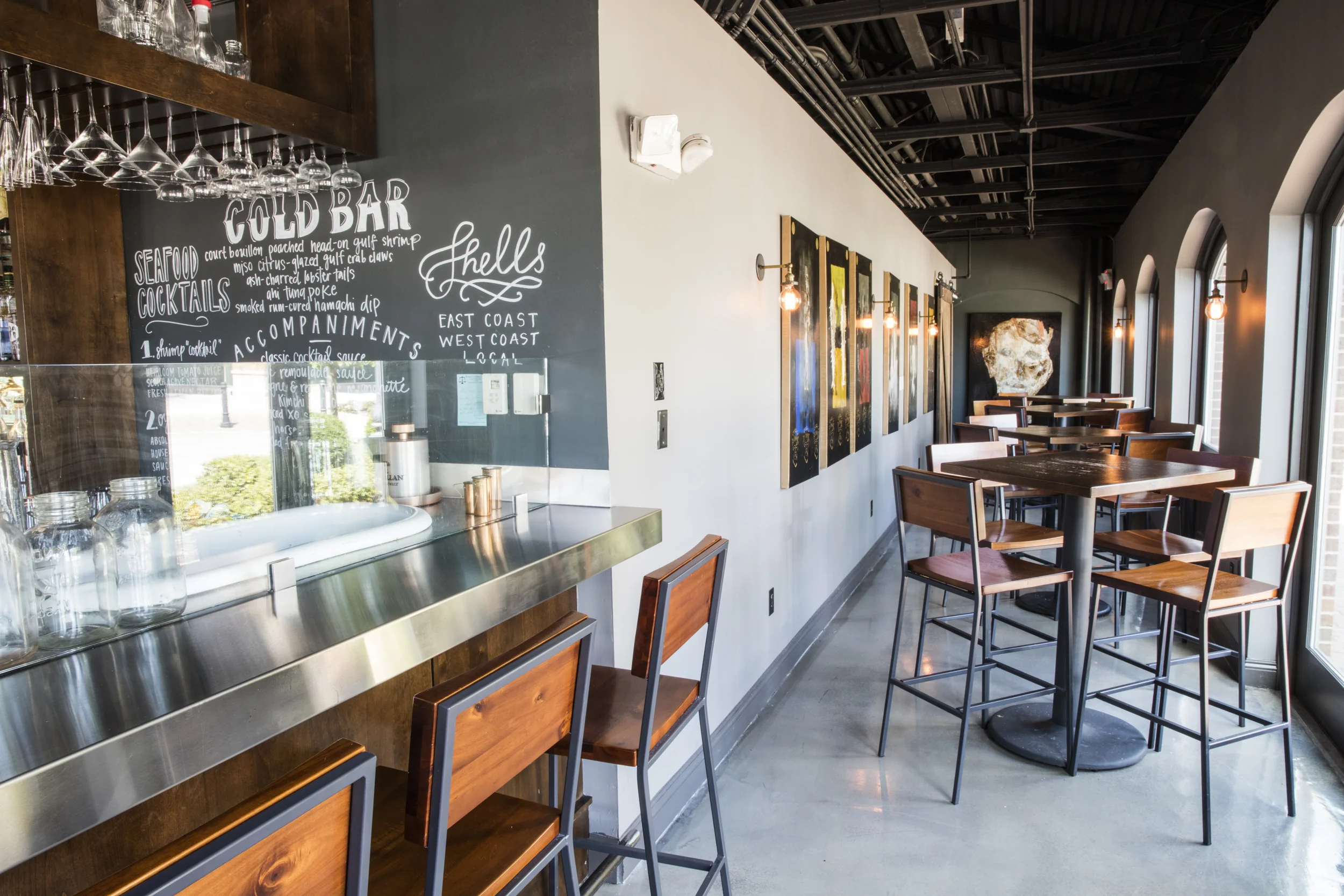 Lighting, Furniture Procurement, Refinishing & Interior Design- Bin 77 Bistro & Side Bar