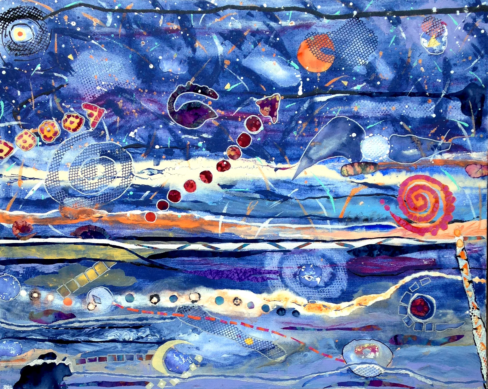 Spiral Universe --24x30--