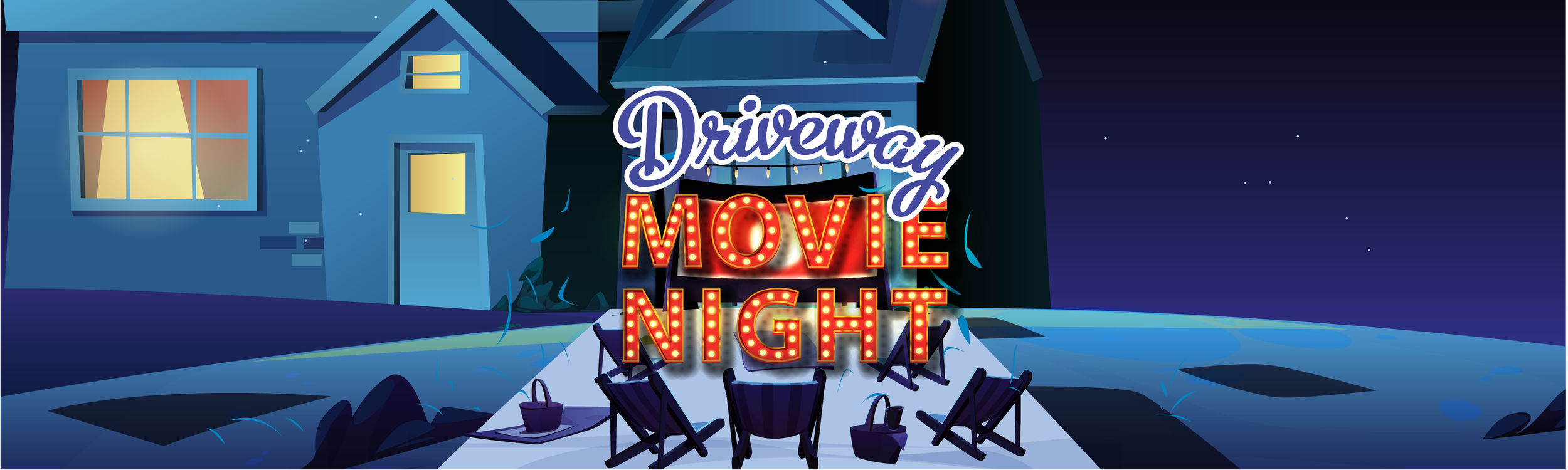 Driveway Movie Night + BLESS — WFC Leavenworth
