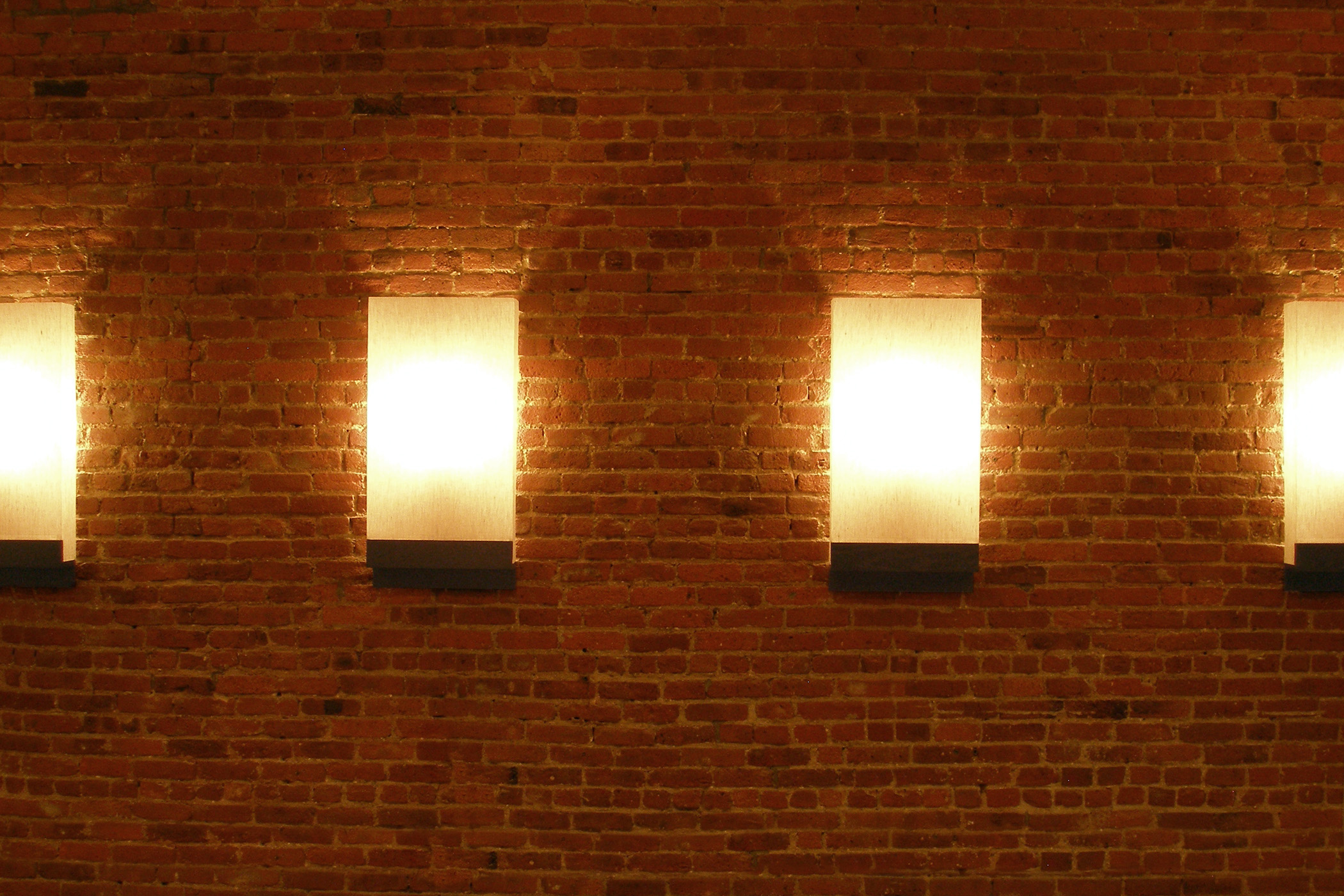  Ludwig and Larsen Linen wall sconce 