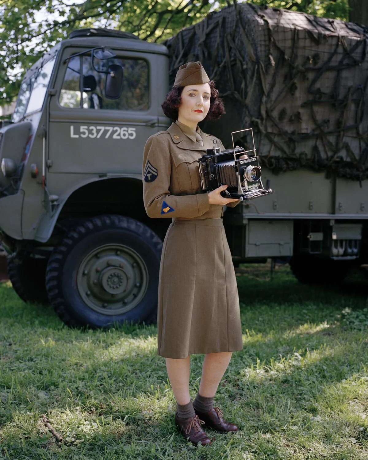  WW2 Reenactor / Trivial Pursuits Series 