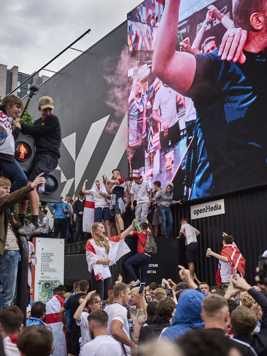 <b>England Fans - Euro 2021 Final</b>