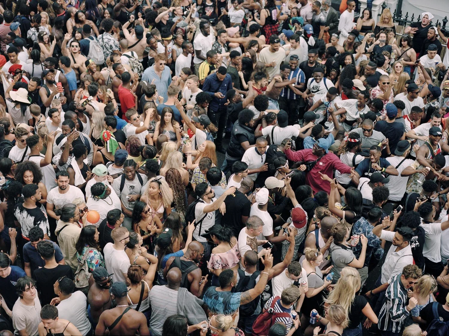 Notting Hill Carnival crowd, London