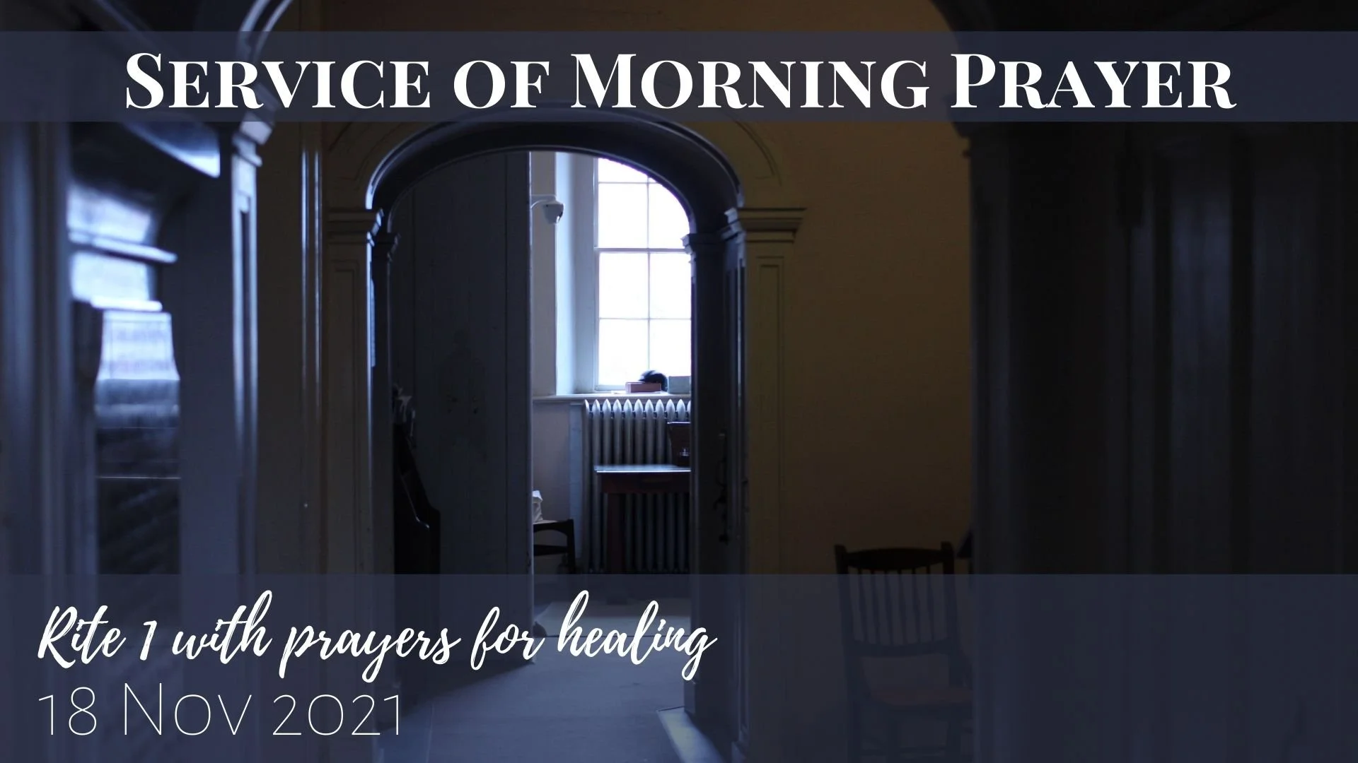 Livestream Service of Morning Prayer