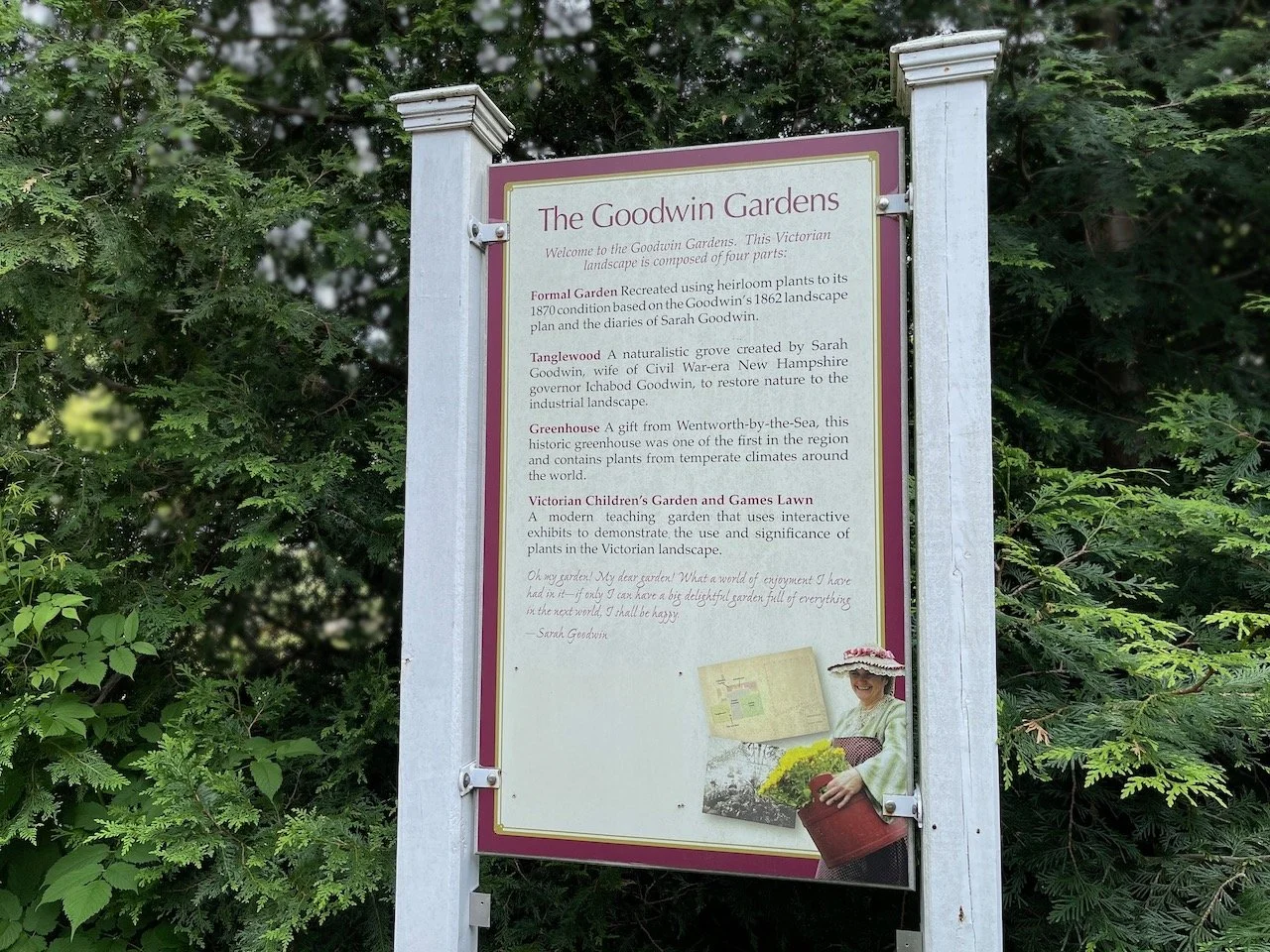 Strawbery Banke Summer Sundays Goodwin Garden Sign.jpeg