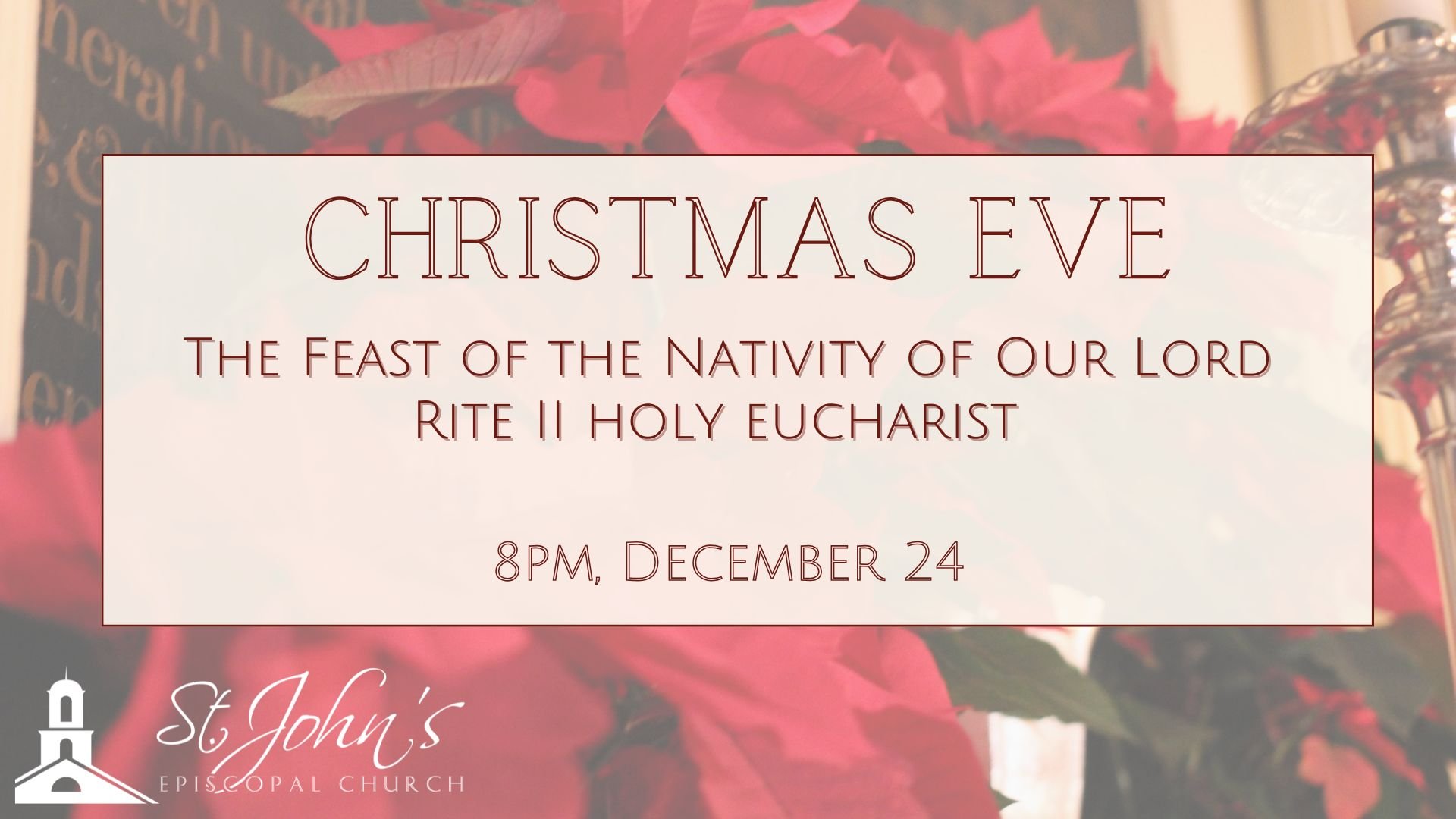 Christmas Eve Service with Festive Musical Prelude